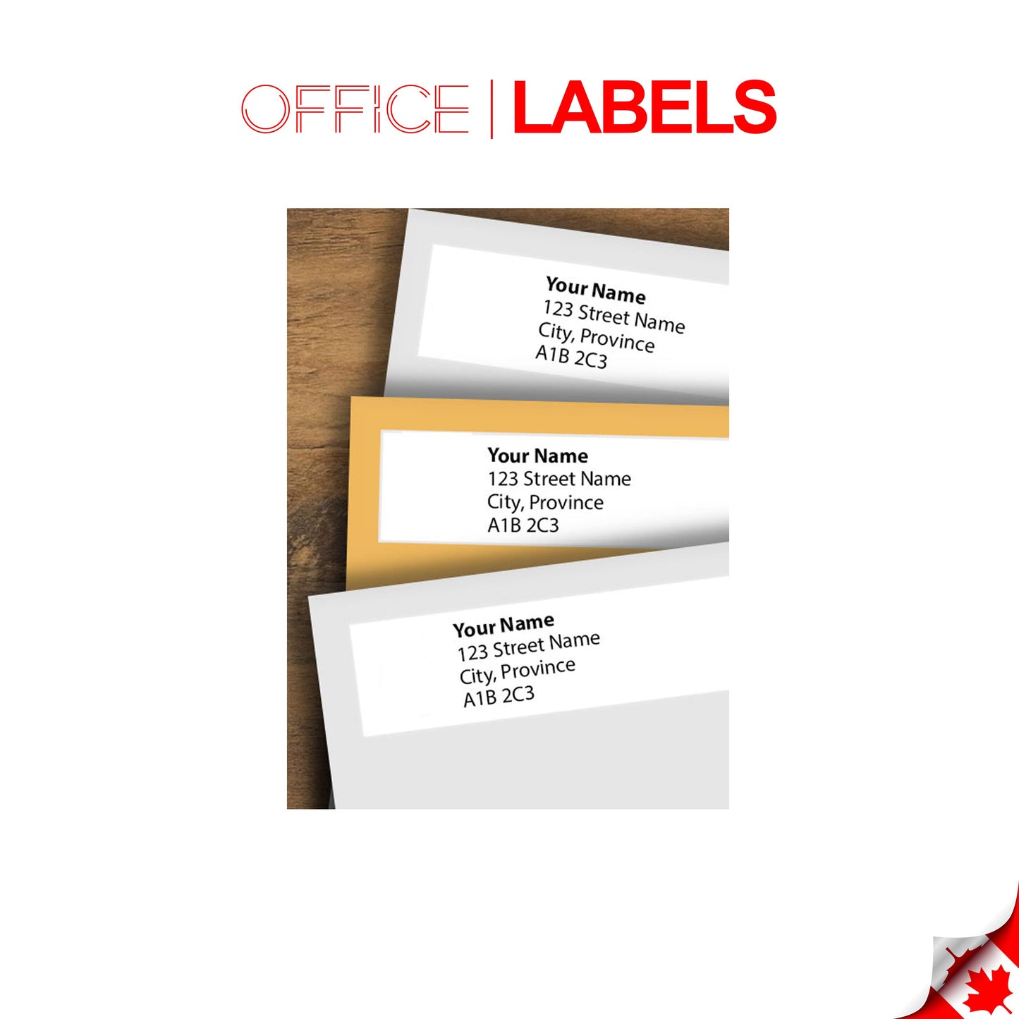 OFFICE LABELS Replacement for Dymo 30252 1-1/8 x 3-1/2 20 Rolls