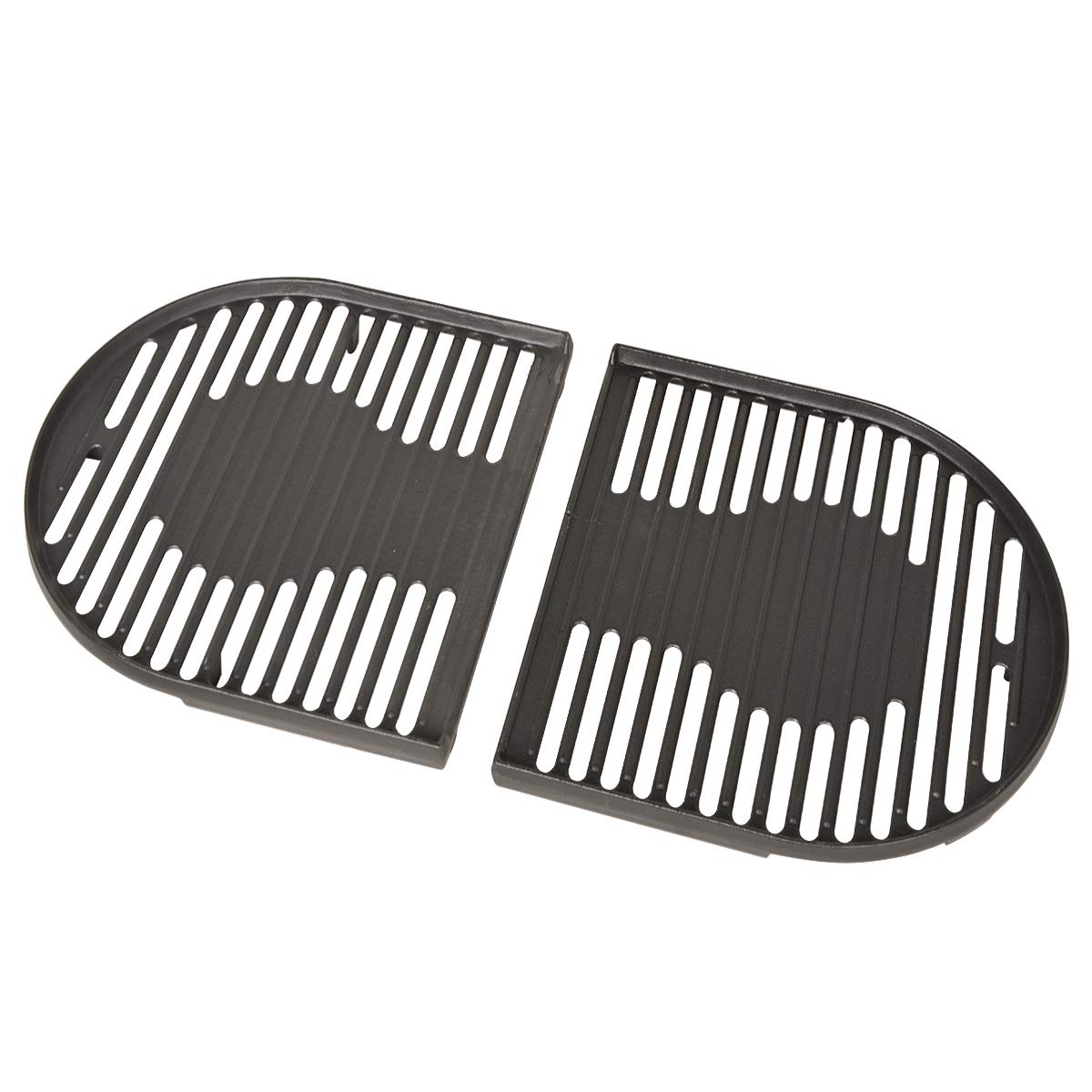 Stanbroil Cast Iron Grill Cooking Grates Replacement Parts for Coleman Roadtrip Swaptop Grills LX LXE LXX, 2 Pack