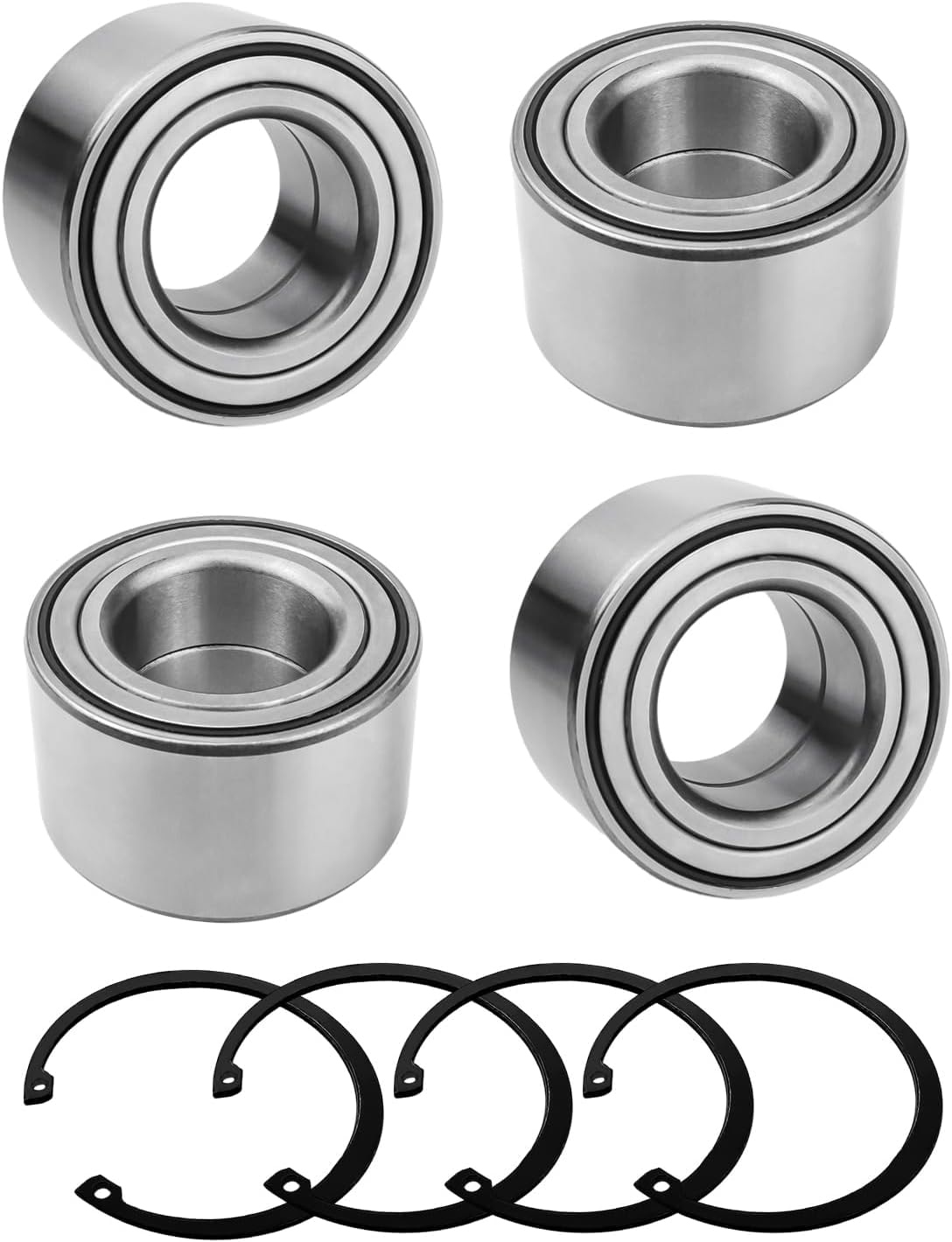 BAYUIHON 1402-027 1402-809 Front & Rear Heavy Duty Wheel Bearing for Arctic Cat 250 300 350 366 400 450 500 550 650 700 100 Thundercat Prowler 500 550 650 700 100 Wildcat 1000 4 4X X Sport Trail