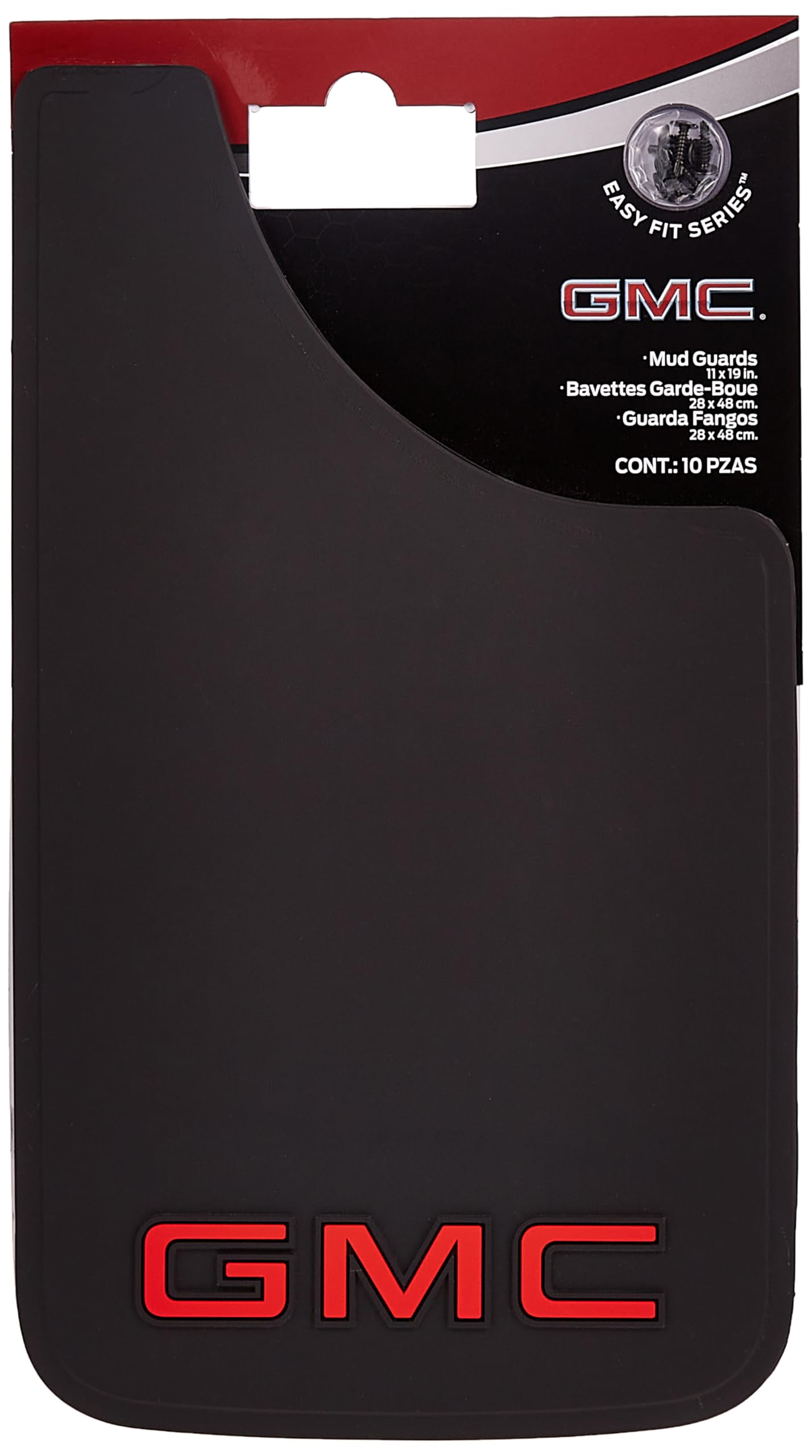 000545R01 Mud Flap Guards GMC Easy Fit 11x19 Mud Guards