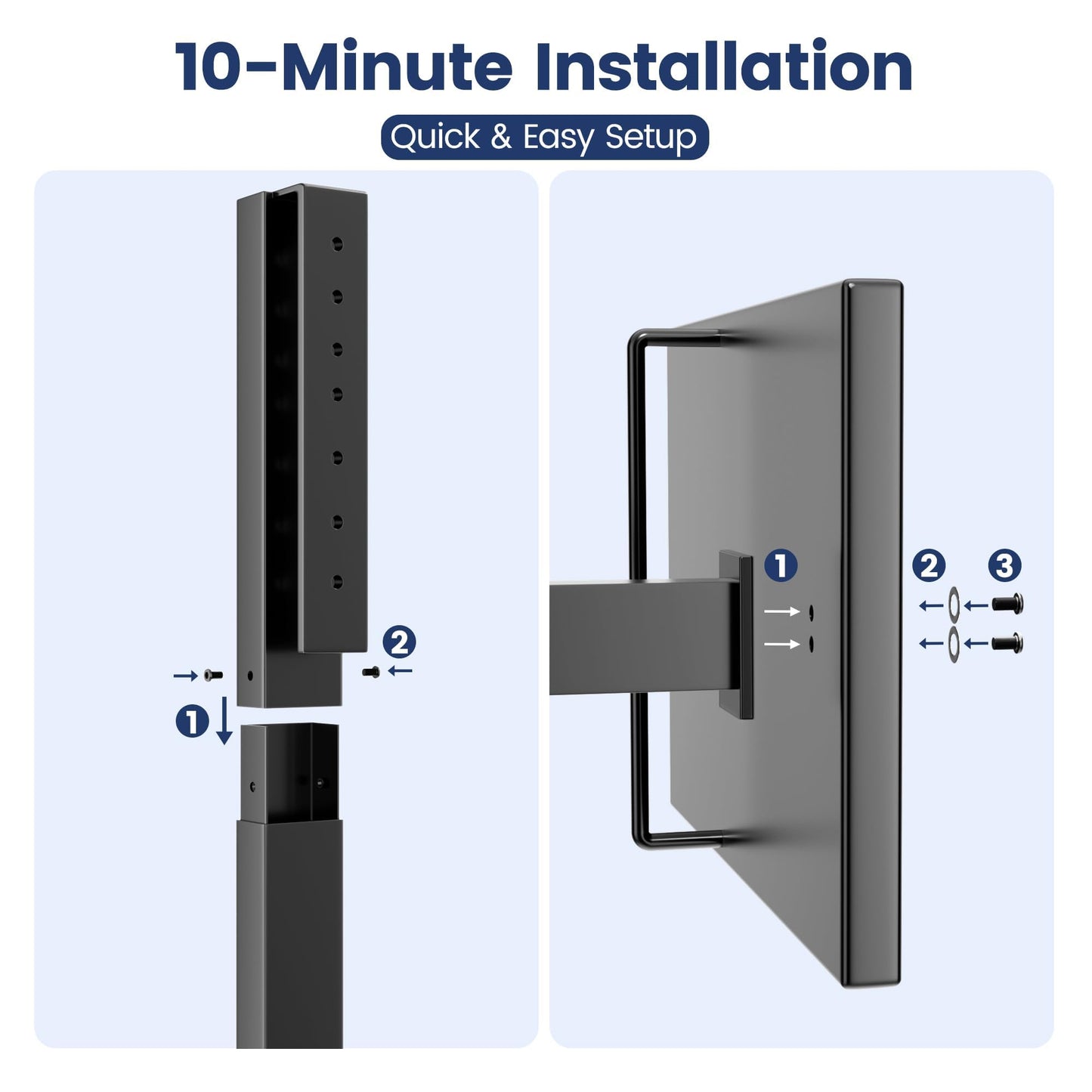 Vacuum Cleaner Stand Compatible with Dyson V15, V12, V11, V10, V8, V7, V6 & G5 – Freestanding Holder with Accessory Storage, No Drilling Required, Easy Installation