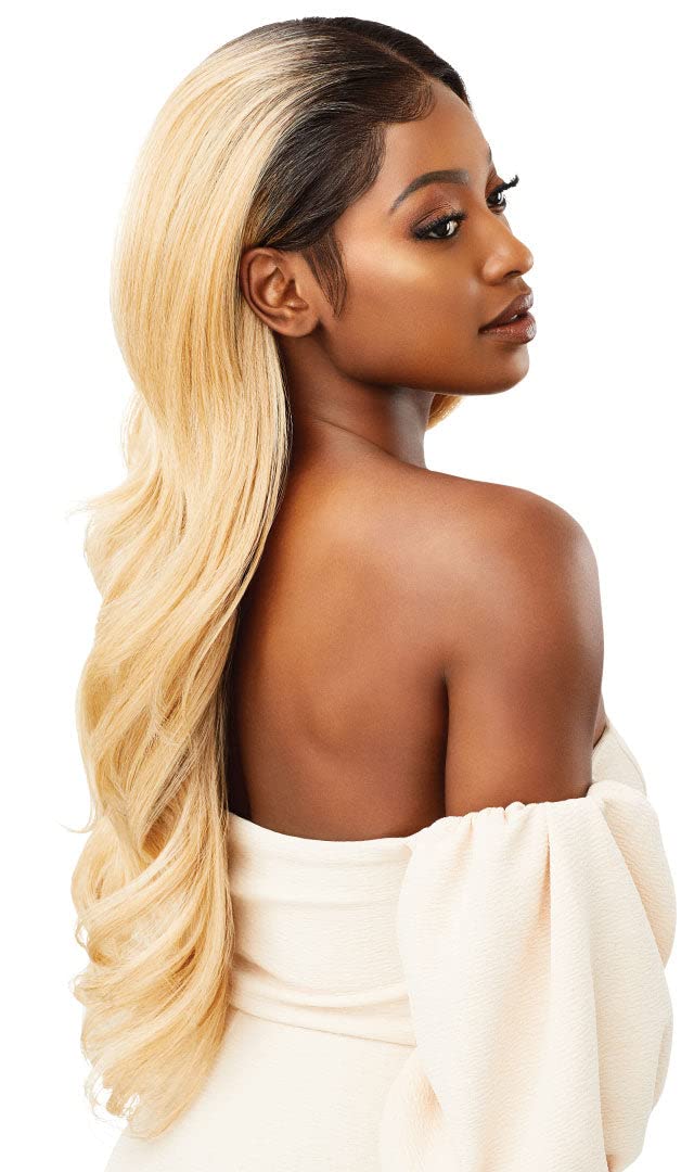 Outre melted Hairline Lace Front Wig Frontal Effect Hairline HD Transparent Lace SERAPHINE (1B)