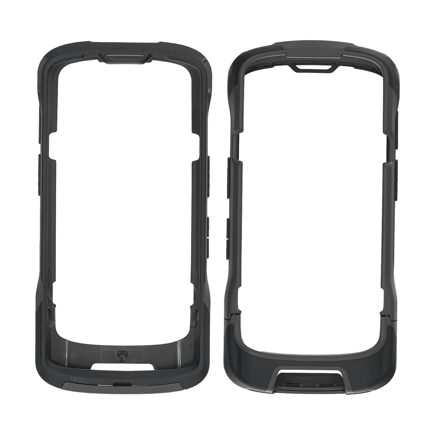 CARPSDZY Protective Cover Bumper Case for Zebra Symbol TC53 TC58 Handheld Barcode Scanner Mobile Terminal,Rugged Case Black