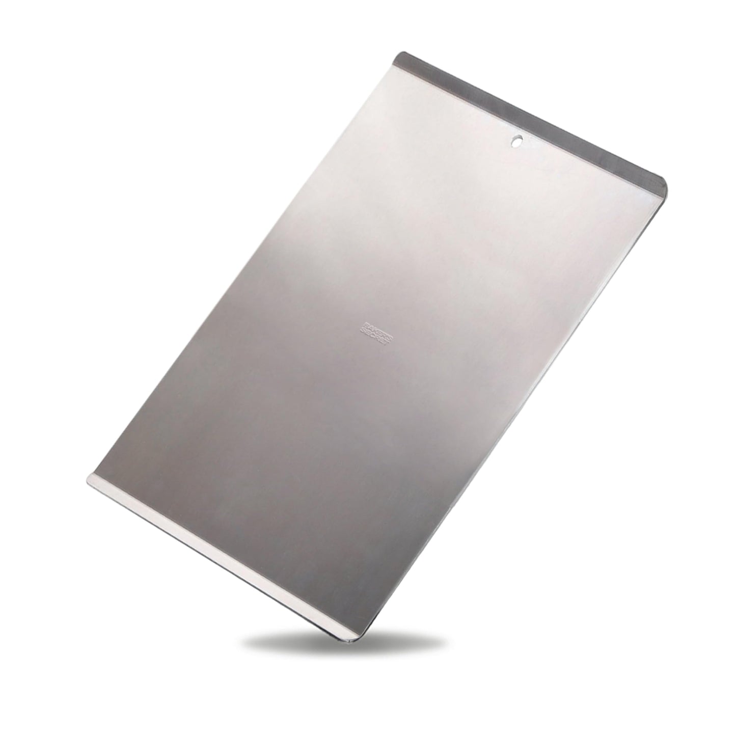 Baker's Secret 2pcs Large Flat Cookie Sheet 18" x 14" Aluminum Flat Baking Sheet, Extra Thick -2.7mm- 100% Recycled, Half Sheet with hanging hole - The Natural Aluminum Collection
