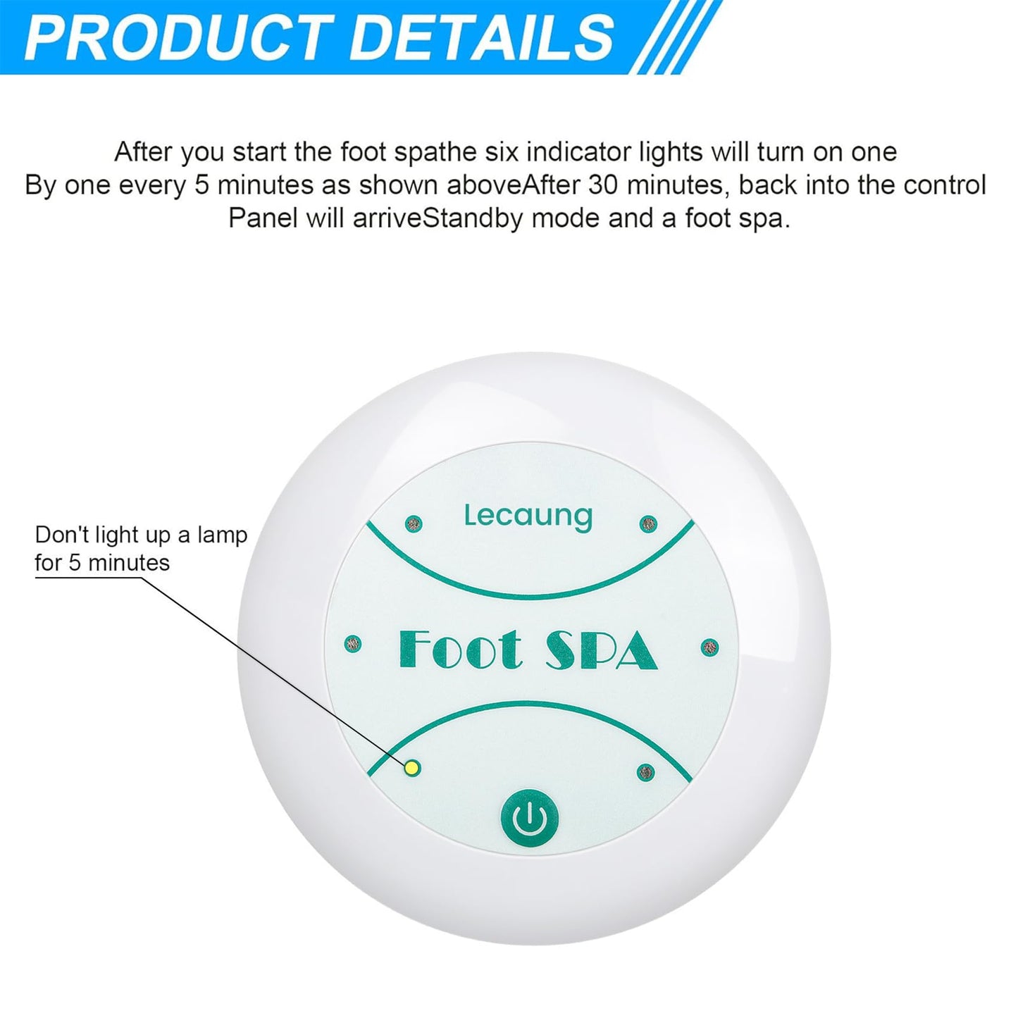 (White+5 Liners) - Portable Ionic Detox Foot Machine, Personal Cleanse Ionic Detox Foot Bath Spa Machine Ion Detox Machine for Home Travel