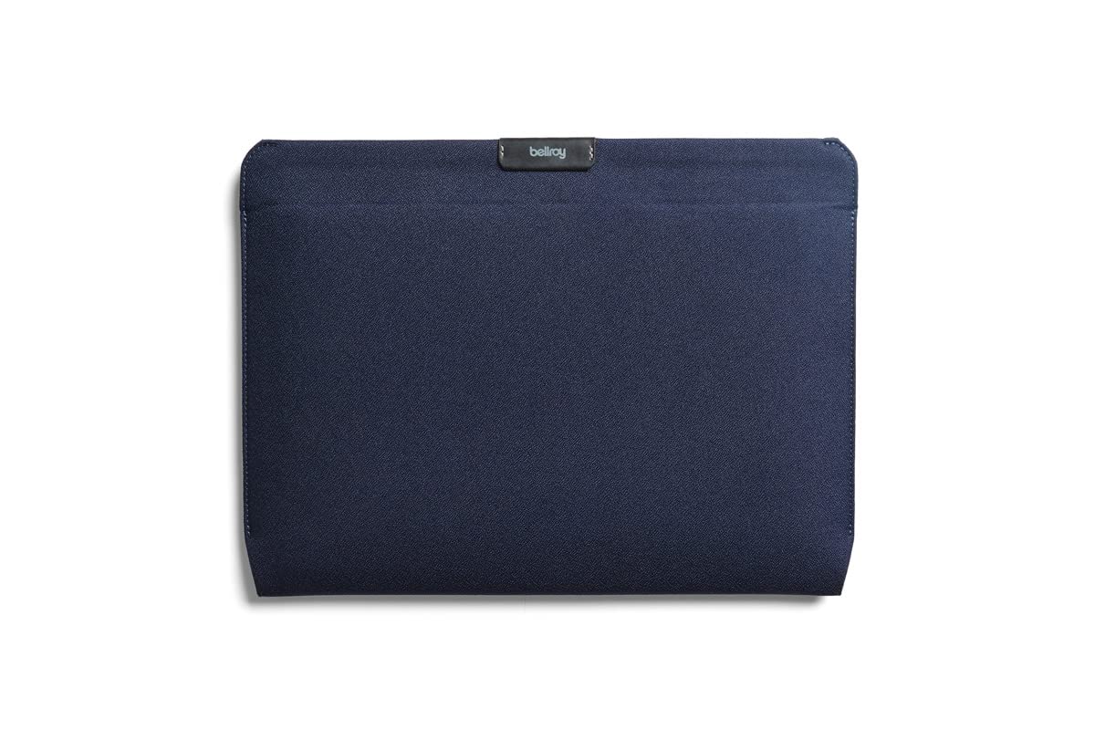 Bellroy Laptop Sleeve (Fits 16 Inch Laptop or MacBook, Slim Protective Case with Magnetic Closure) - Navy