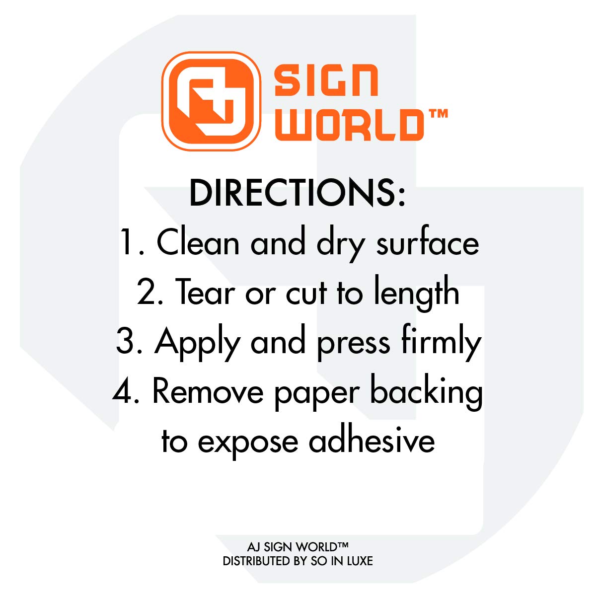 AJ Sign World Best Ultra-Thin Permanent Double-Sided Tape (13cm by 50m/55 Yards) for Arts, Crafts, Photography, Scrapbooking - Tear-by-Hand, Paper Backing, All Purpose