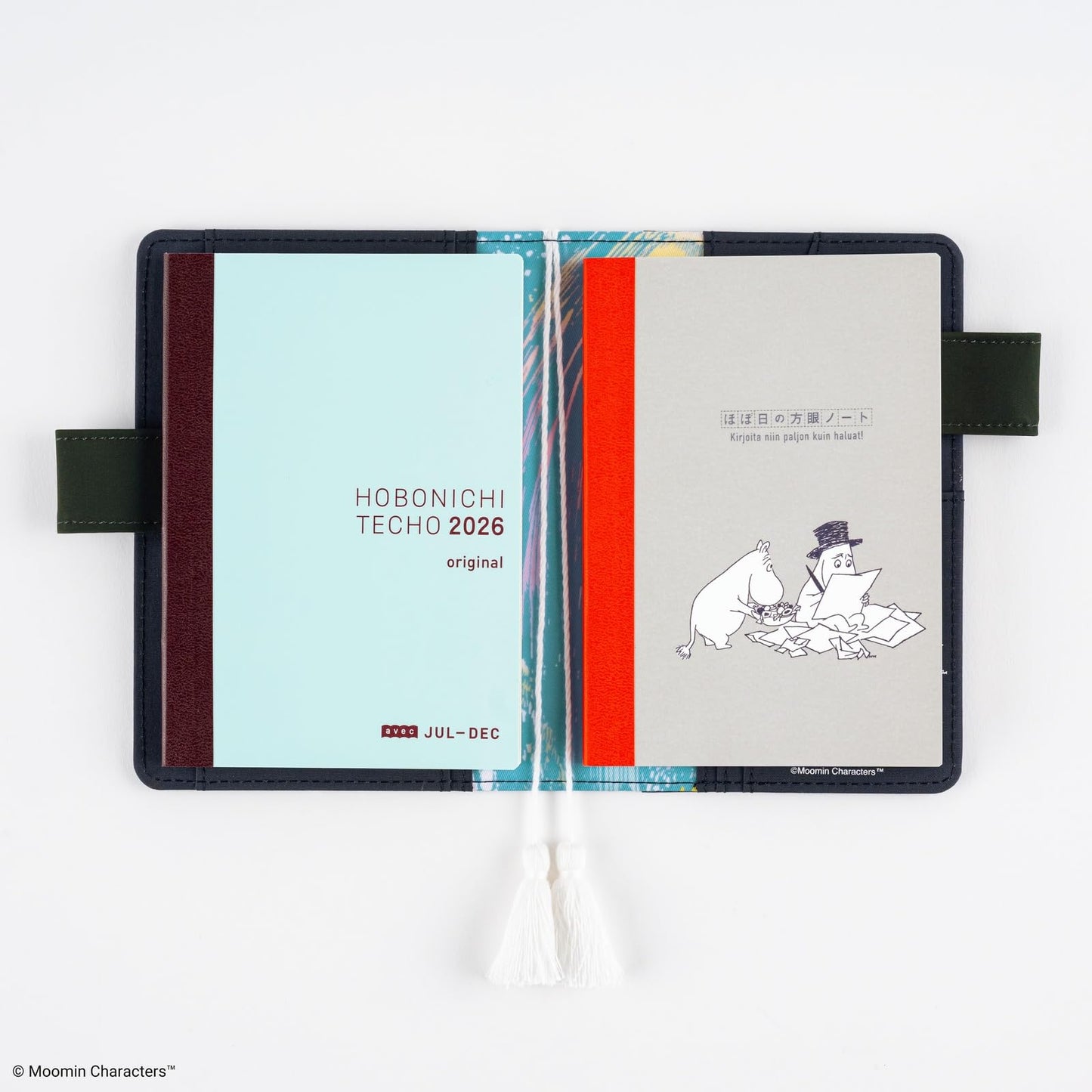 ほぼ日 Hobonichi Techo Accessories – Moomin: Hobonichi Graph Notebook (A6) - Moomin