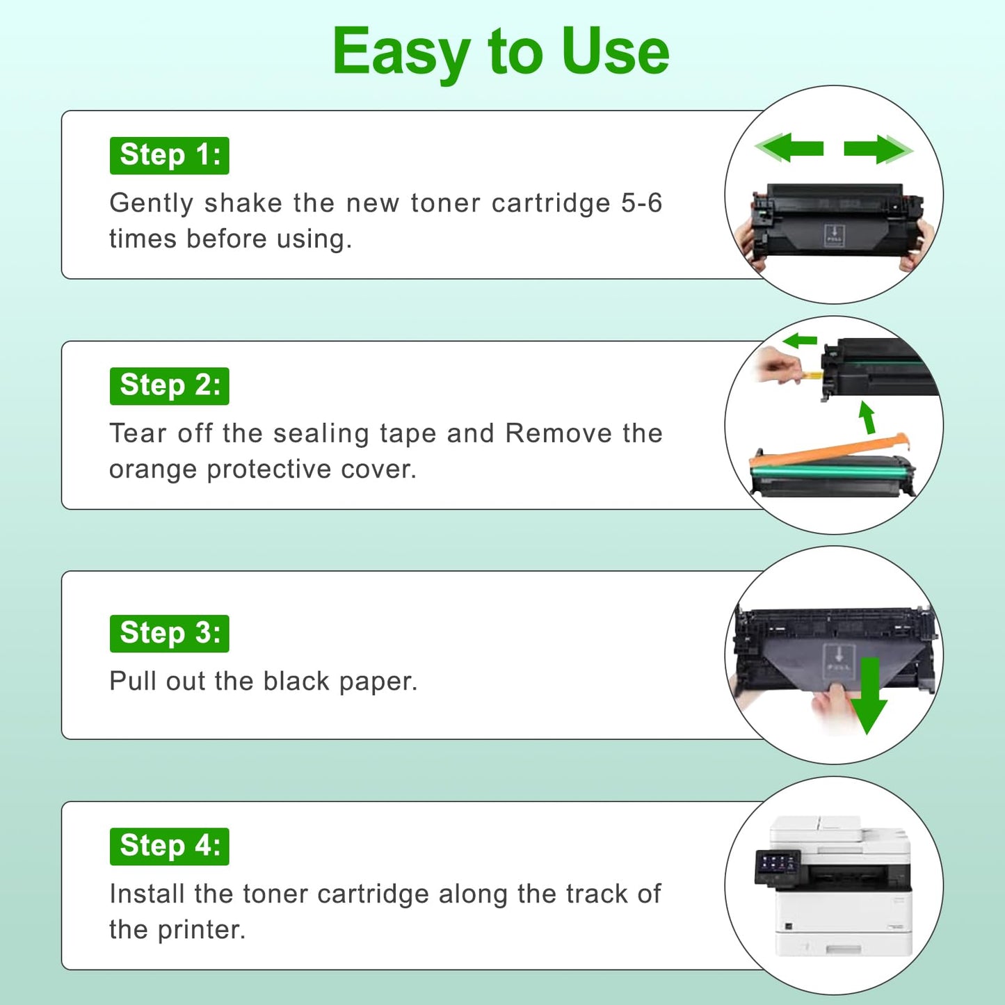 SINOPRINT Compatible Toner Cartridge for Canon 057 Black CRG-057,2-Pack 3009C001 for Canon imageCLASS MF449dw, MF448dw, MF455dw, MF445dw, LBP228dw, LBP226dw, lbp227dw, LBP236dw Laser Printers