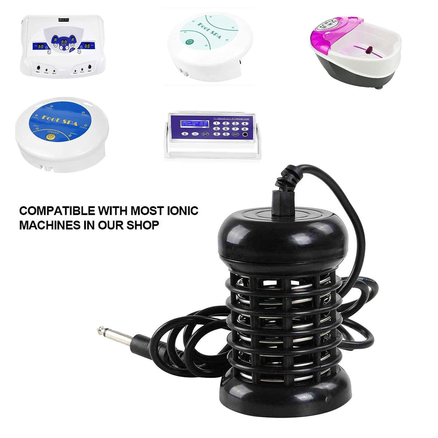 4 Pack Arrays for Ionic Detox Foot Bath Machine, Portable Replacement Ionic Arrays for Detox Foot Spa Bath