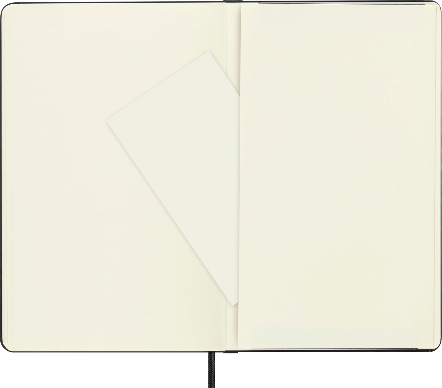 Moleskine Art Notebook, Hard Cover, Large (5" x 8.25") Plain/Blank, Black, 72 Pages