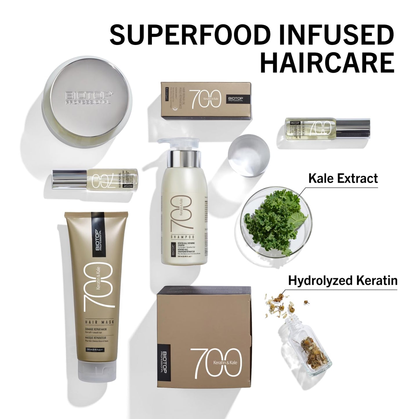 BP 700 Keratin + Kale Conditioner 250ml