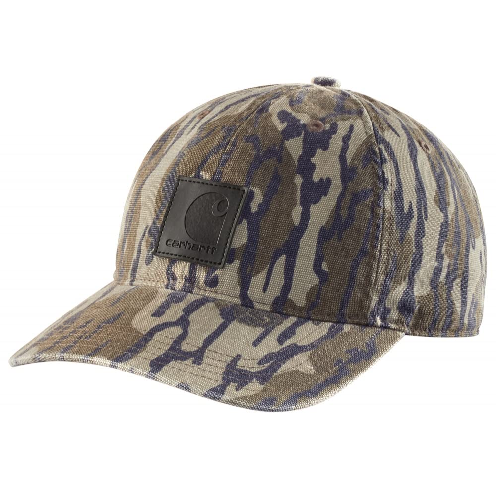 Carhartt Men's Visor, Mossy Oak Bottomland Camo, One Size