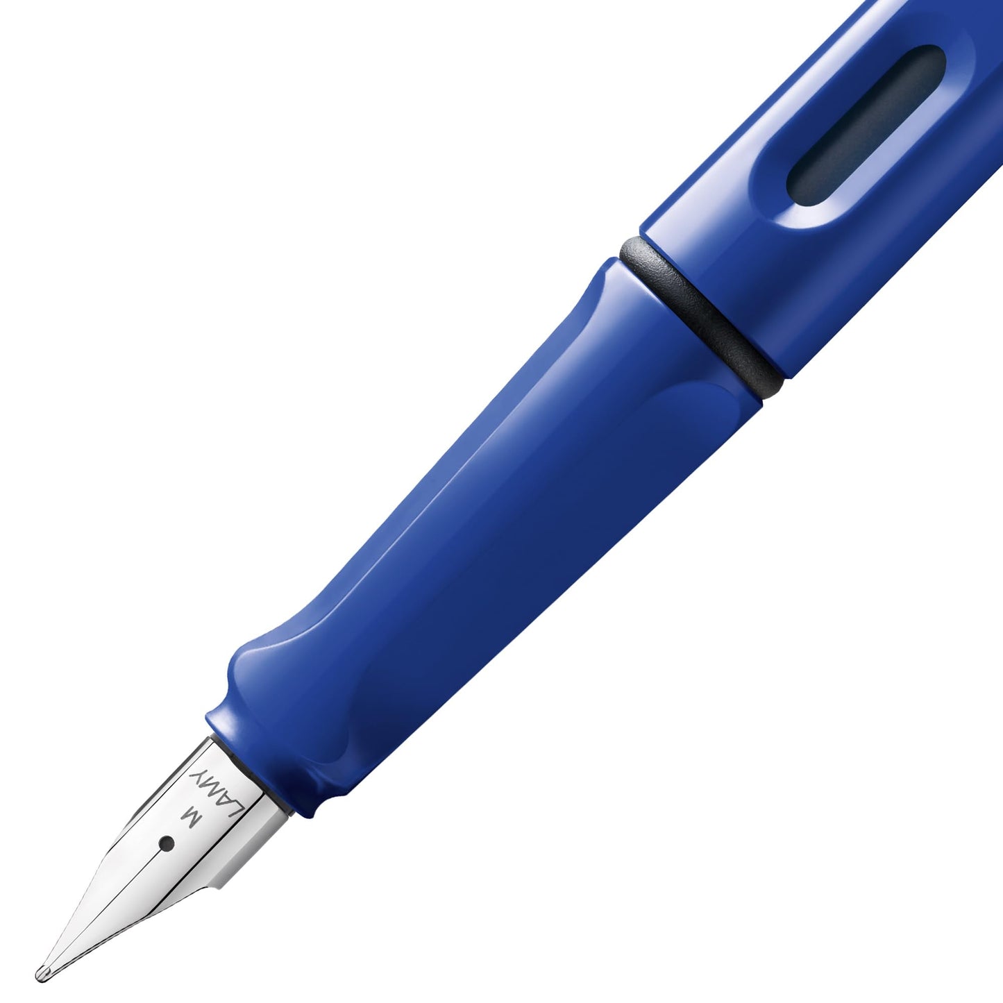 Lamy Safari Fountain Pen, Shiny Blue Barrel - Medium Nib