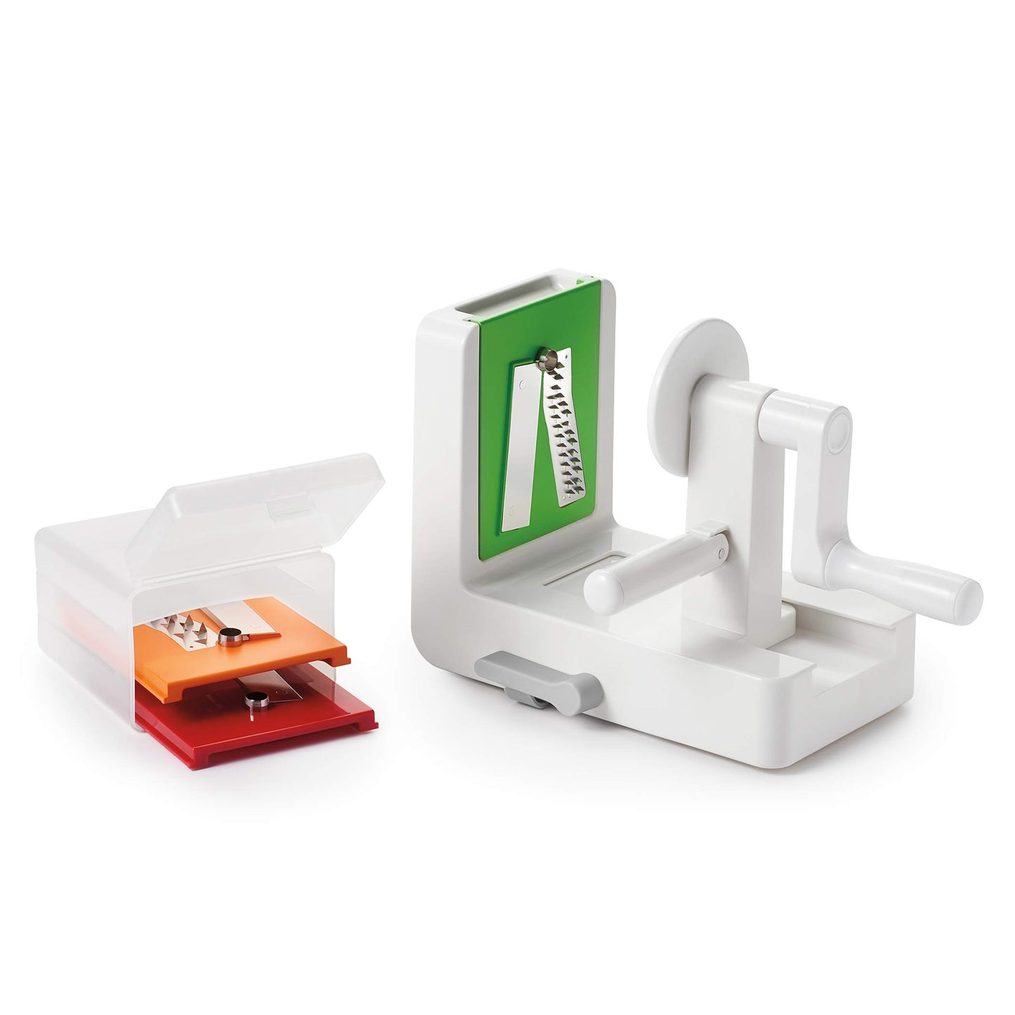 OXO Good Grips 3-Blade Tabletop Spiralizer with Stronghold Suction White