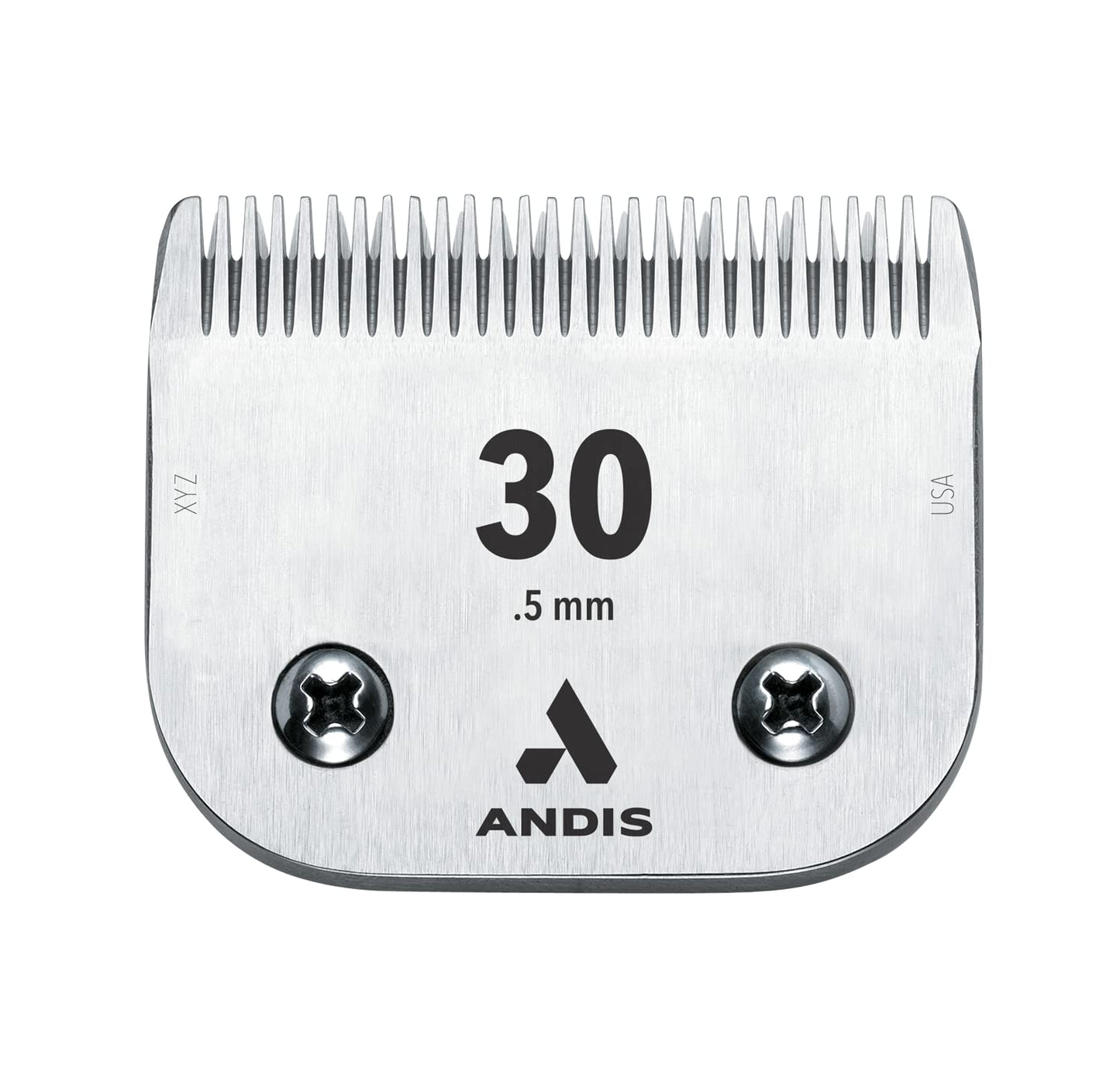 Andis Carbon-Infused Steel UltraEdge Dog Clipper Blade, Size-30, 1/50-Inch Cut Length (64075)