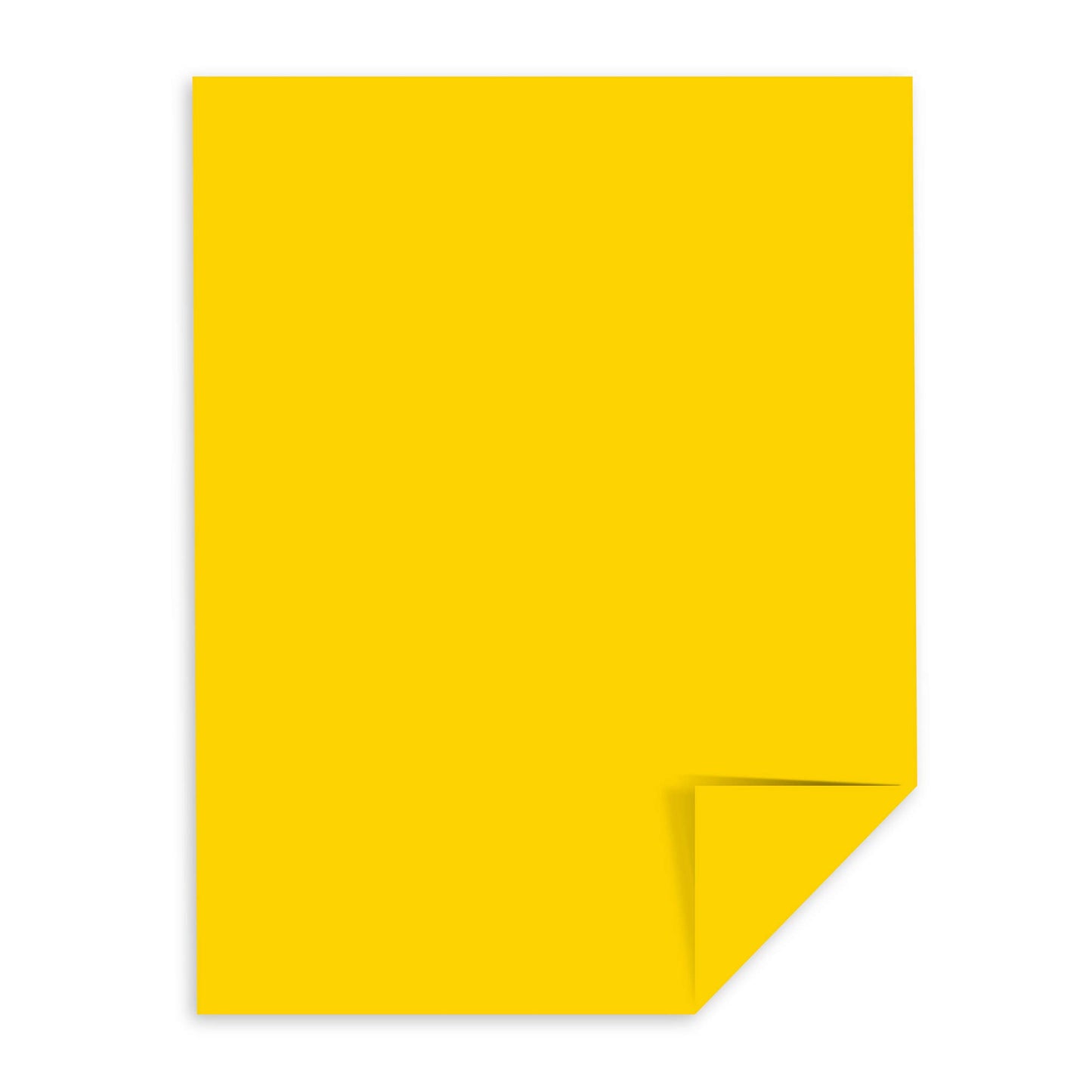 Neenah AstroBright Color Laser/Inkjet Paper, 24-Pound, 8.5 x 11-Inch, 500 Sheets, Solar Yellow