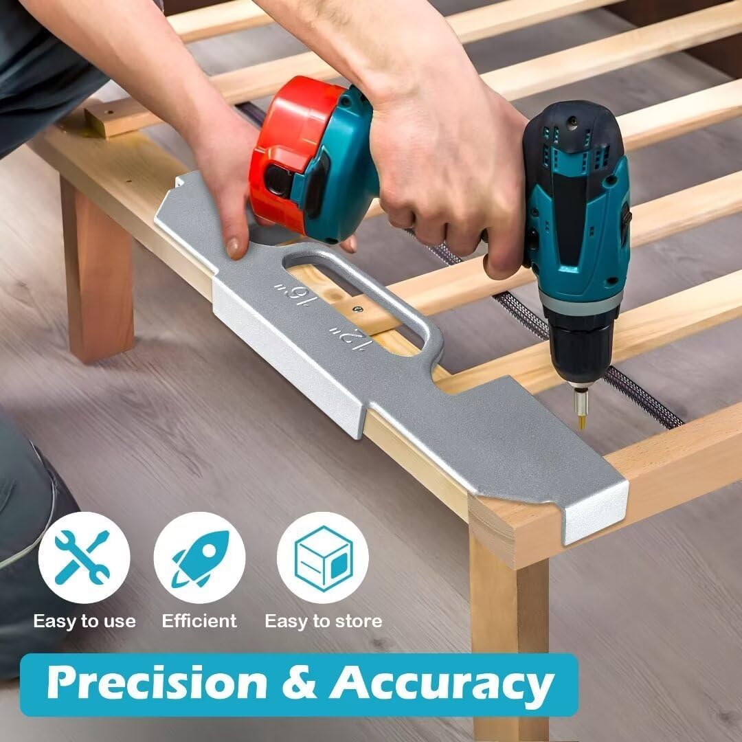 3 in 1 Framing Tools, 12"/14"/16" On-Center Stud Layout Tool, 100% Cast Aluminum, Premium Wall Stud,Precision Measurement Jig Tool for Framing Wall