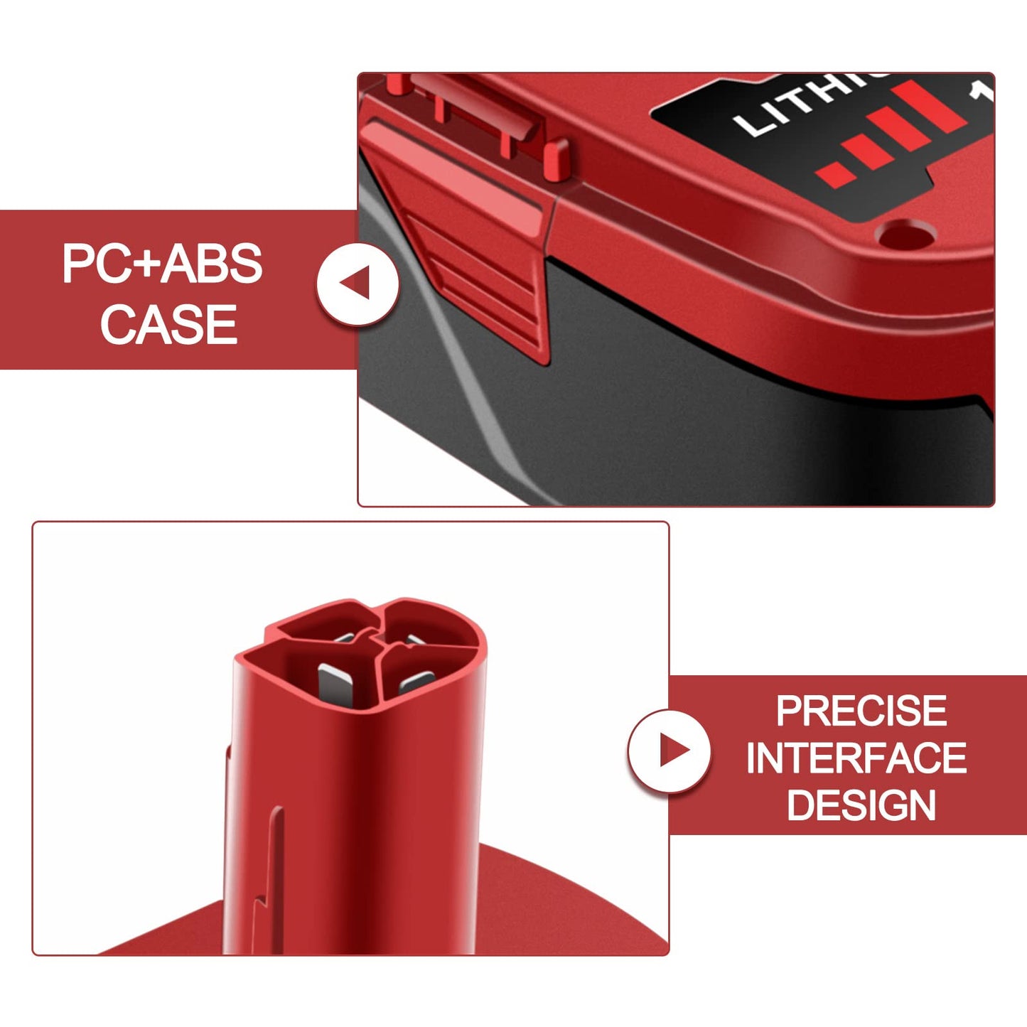 ADVTRONICS 19.2V 5.0Ah C3 Replacement Battery Compatible with Craftsman 19.2 Volt Battery 130279005 130235030 11375 11376 11045 1323903 130211004