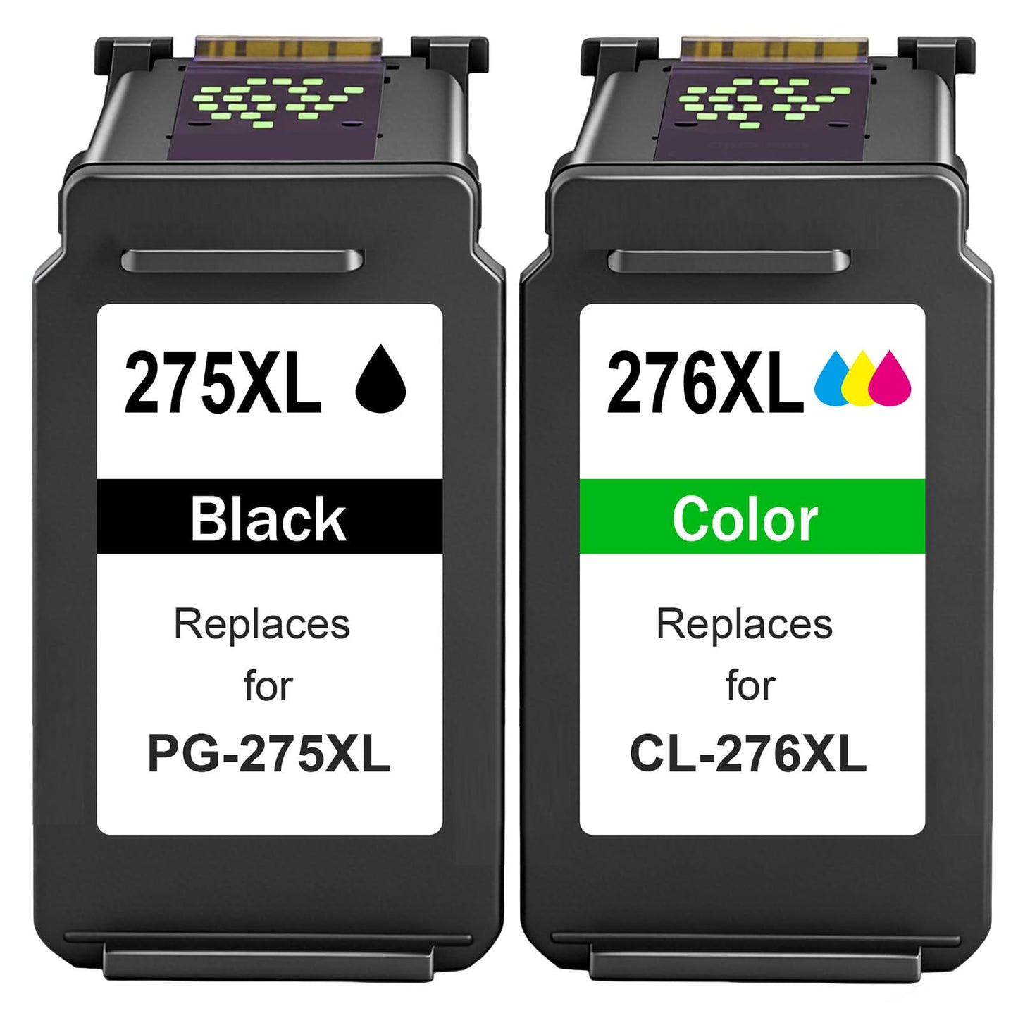 PG-275 XL/CL-276 XL Replacement for PIXMA TS3720 Ink Cartridges Compatible for Printer Ink 275 276 XL Ink Cartridges for PIXMA TR4720 TR4722 TR4700 TS3522 TS3520 TS3500
