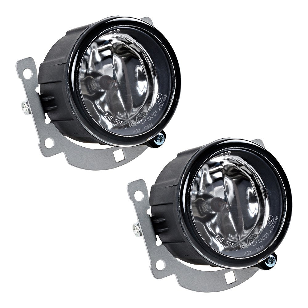 Astra Depot 2X Fog Lights with H11 Bulbs w/Mounting Brackets Replacement For Mitsubishi Outlander RVR ASX