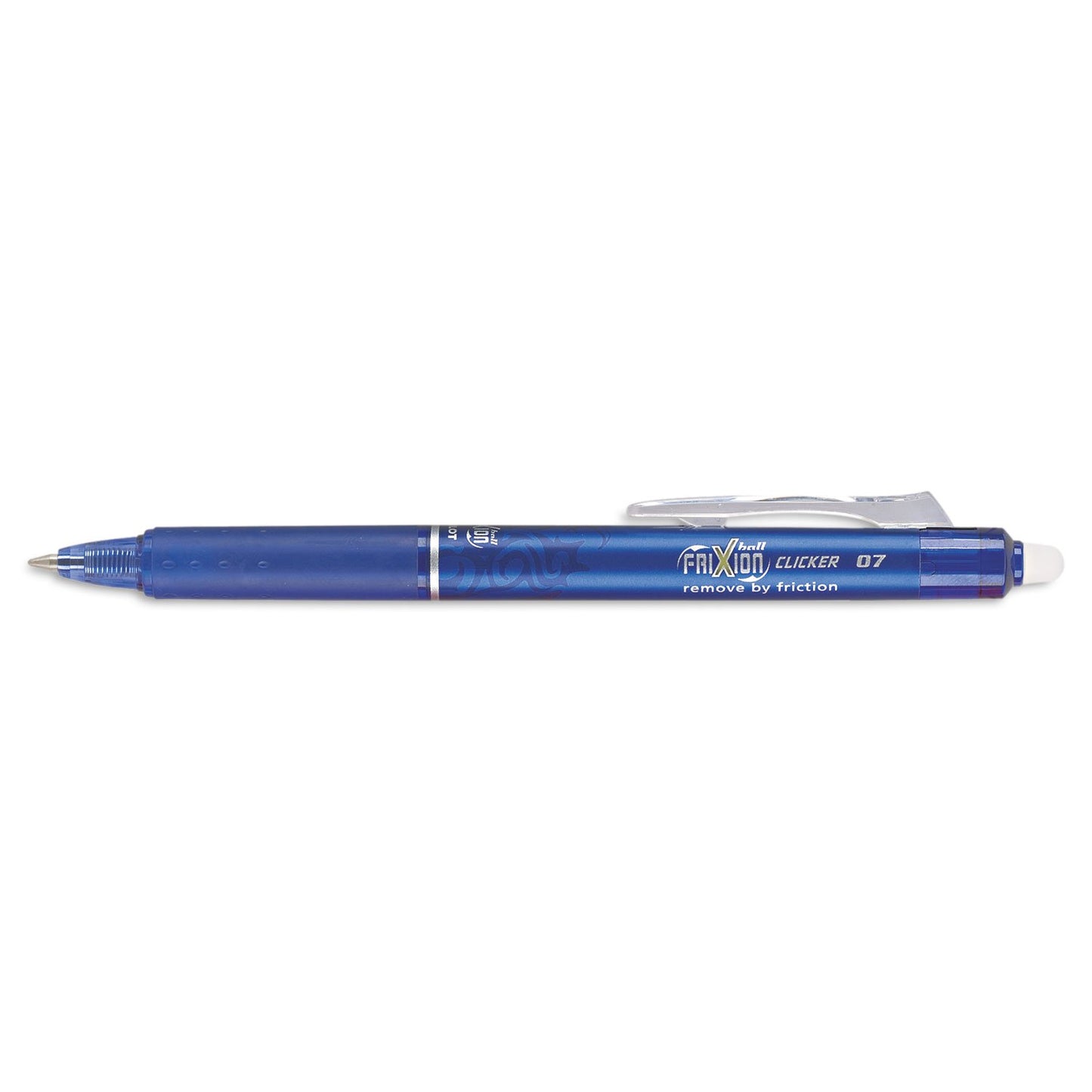 Pilot FriXion Clicker Retractable Erasable Gel Pens, Fine Point, Blue Ink, Dozen Box -31451