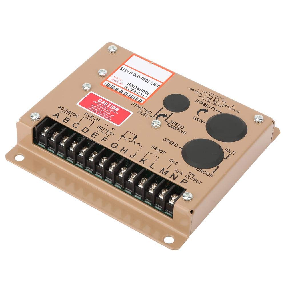 Generator Controller Board, ESD5500E Electronic Engine Governor Engine Speed Controller Panel