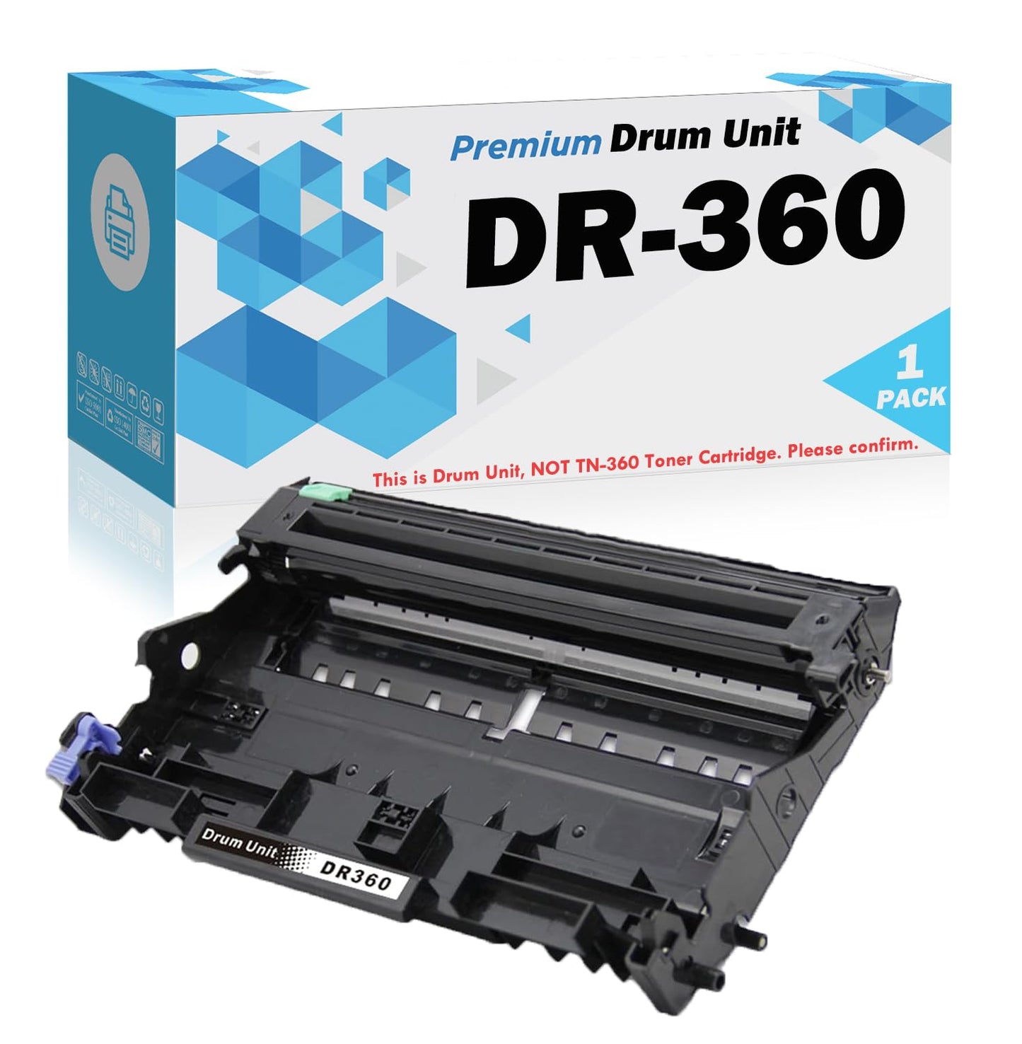 Ultra Toner® Compatible Replacement for Brother DR-360 DR360 Drum Unit for TN330 TN360 DCP-7030 7040 7045N HL-2140 2150N 2170W MFC-7320 7340 7345DN 7345N 7440N 7840W (1 Drum, NOT TN360 Toner)