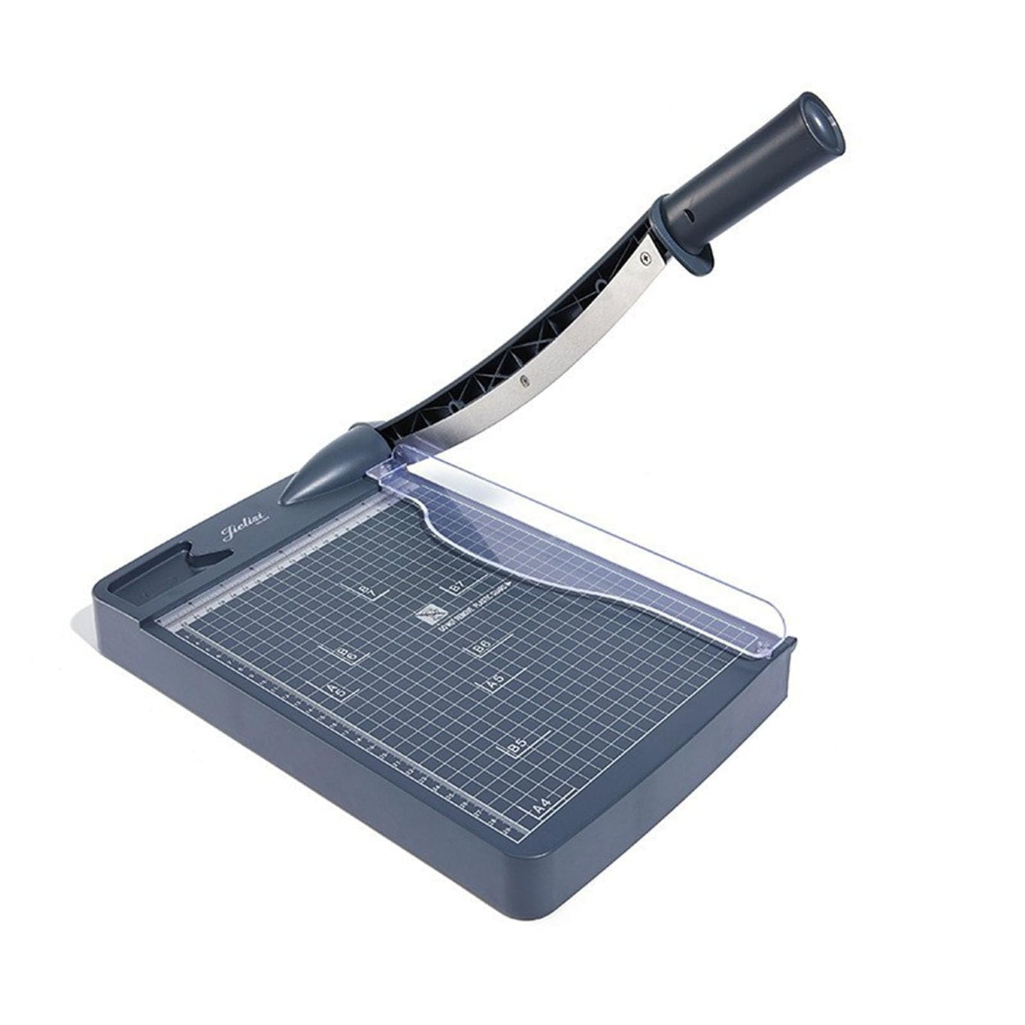 Heavy-Duty Guillotine Paper Cutter & Trimmer - 12-Sheet Capacity for Cardstock, Photos, Craft Paper | Ideal for Office, Classroom, Studio & Scrapbooking