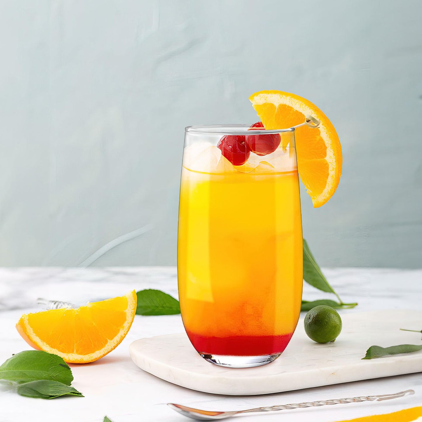 12 Pcs Crystal Highball Glasses, 16 oz Drinking Glasses, Tall Glass Sets, Water Glasses, Mojito Glass Cups, Bar Glassware, and Mixed Drink Cocktail Glass Set, Collins Glass Tumblers