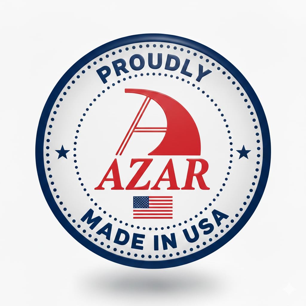Azar Displays 250025 Clear Single Pocket Wall File with Wallmount, 4 pack