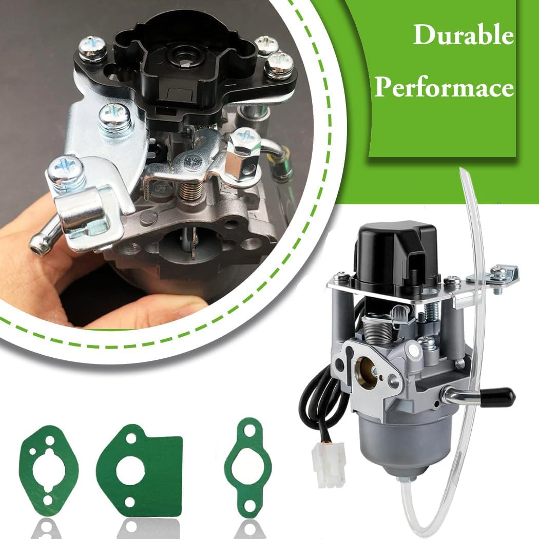 2000W/2500W Generator Carburetor for Predator Champion Firman Harbor Freight Yamaha A-ipower ETQ Ryobi Westinghouse 2000 2300 Watt Inverter Generator 62523 Carb with Fuel Line Gasket