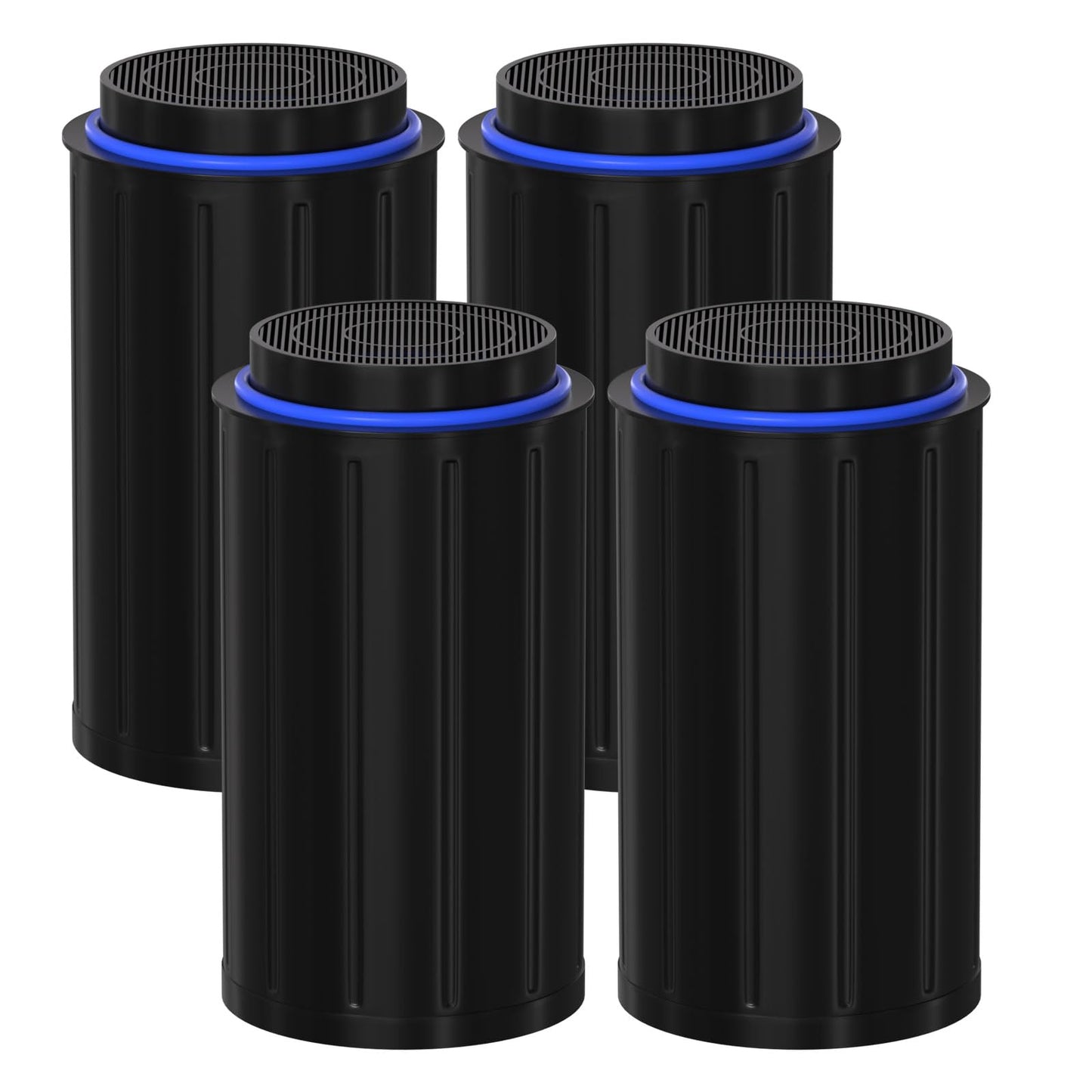 Allisfresh FC-50 Replacement Filters Compatible with Vitamix FoodCycler FC-50 and and FC-30 models, with Activated carbon filters, 4 pack