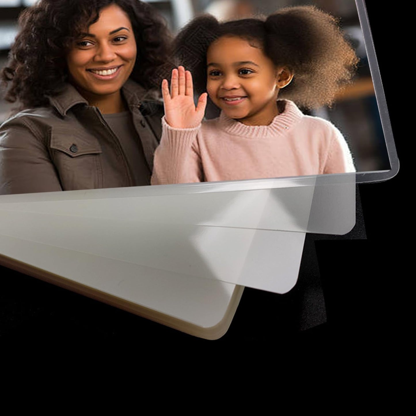 Coopaty Thermal Laminating Pouches, 5mil, 200-Pack, 8.9 x 11.4 Inches, Letter Size Sheets