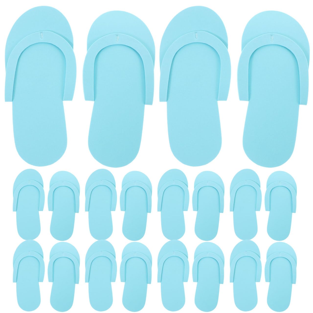36 Pairs Disposable Eva Foam Slippers for Women Man Salon Spa slippers, Lightweight and Portable, Random Color