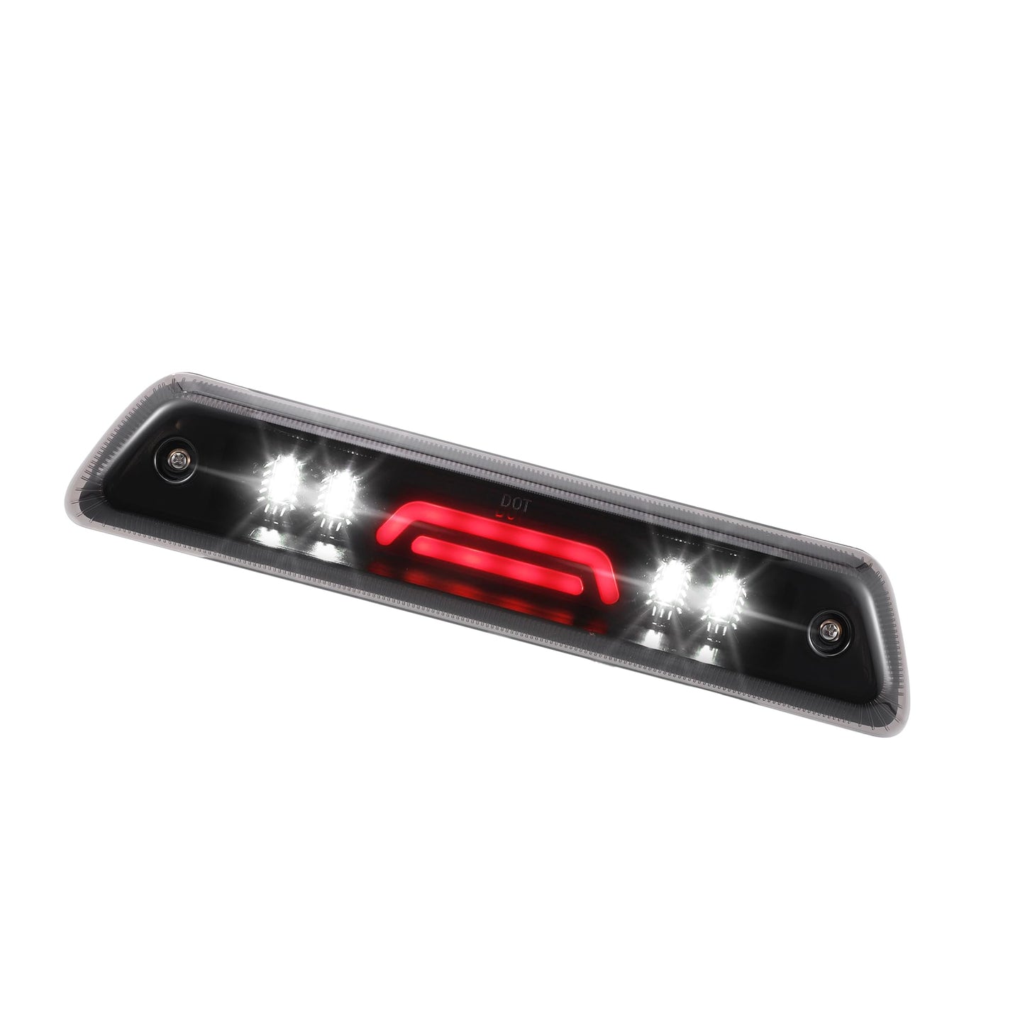 ACROPIX Black Housing Smoked Lens Car LED Third 3rd Brake High Mount Stop Light Brake Tail Cargo Light Fit for Ford F-150 2009-2014 - Pack of 1