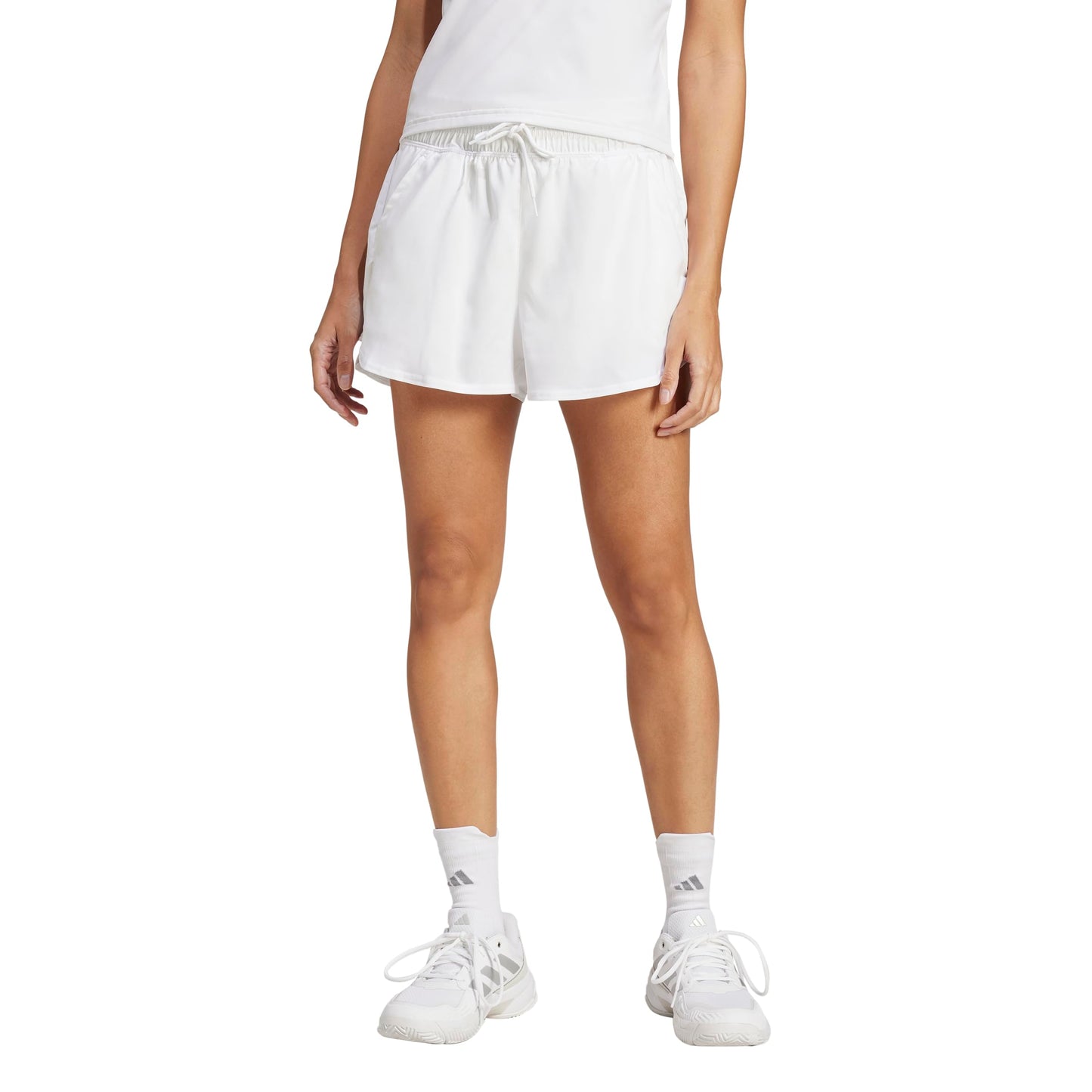 adidas Women's Club Tennis Climacool Shorts, White, Medium
