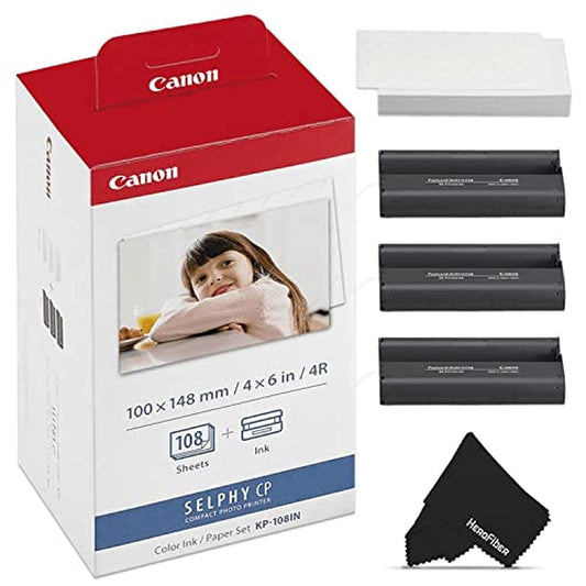 Canon Selphy Ink and Postcard Paper Value Set (3115B001)