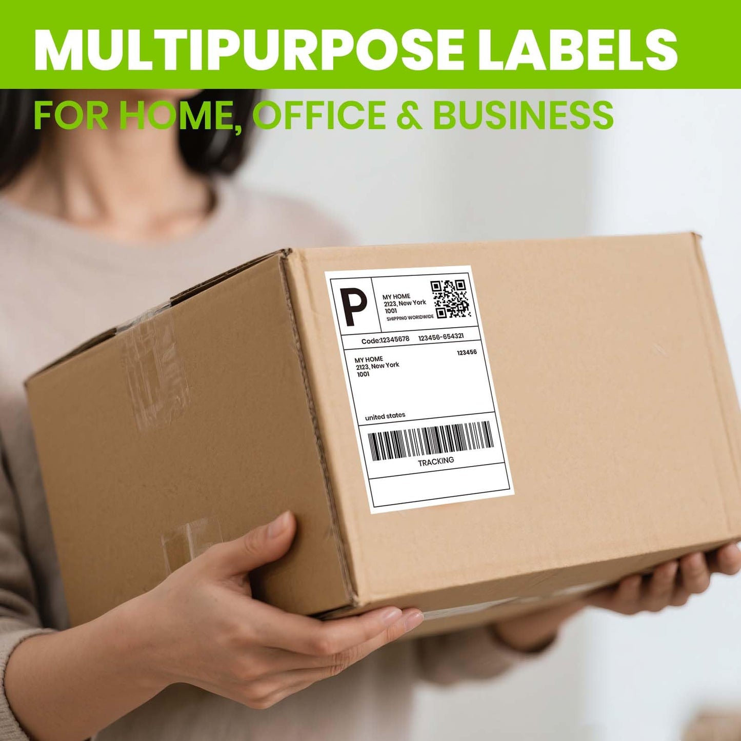 ADHES 4x6 Thermal Shipping Labels 1000 Fanfold – Top-Coated & BPA/BPS Free, Strong Adhesive Thermal Label Printer Paper, 4x6 Shipping Labels for Mailing and Packaging