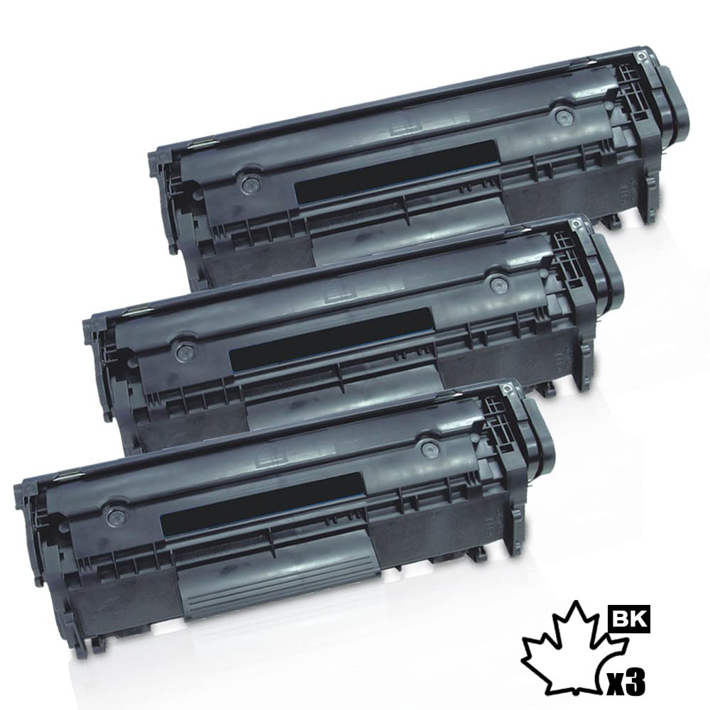 3 Inkfirst Compatible Toner Cartridges Replacement for Canon 104 FX9 FX10 0263B001AA FAXPHONE L120 L90 imageCLASS MF4150 MF4270 MF4350D MF4370DN MF4690 D480