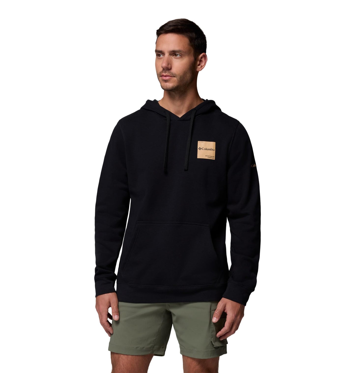 Columbia Men's Trek Hoodie, Black/Boxy Brand, Large