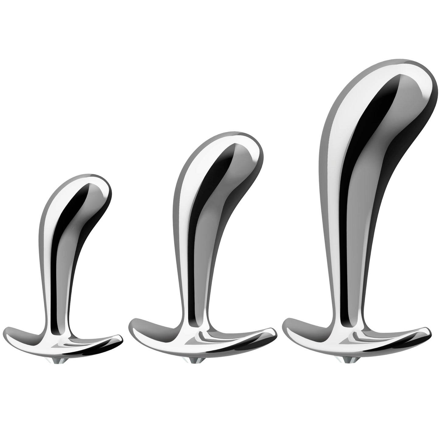 BELLESA Stainless Prostate Training Kit | Stimulation | Prostate Stimulation | Training Kit | Prostate Training Kit