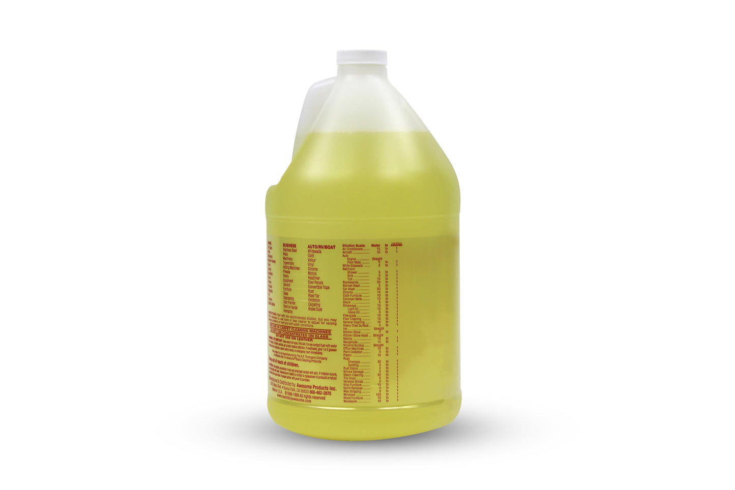 128oz Refills, 1 bottle Original - La's Totally Awesome All Purpose Concentrated Cleaner Degreaser Spot Remover Cleans Everything Washable As Seen on Tv