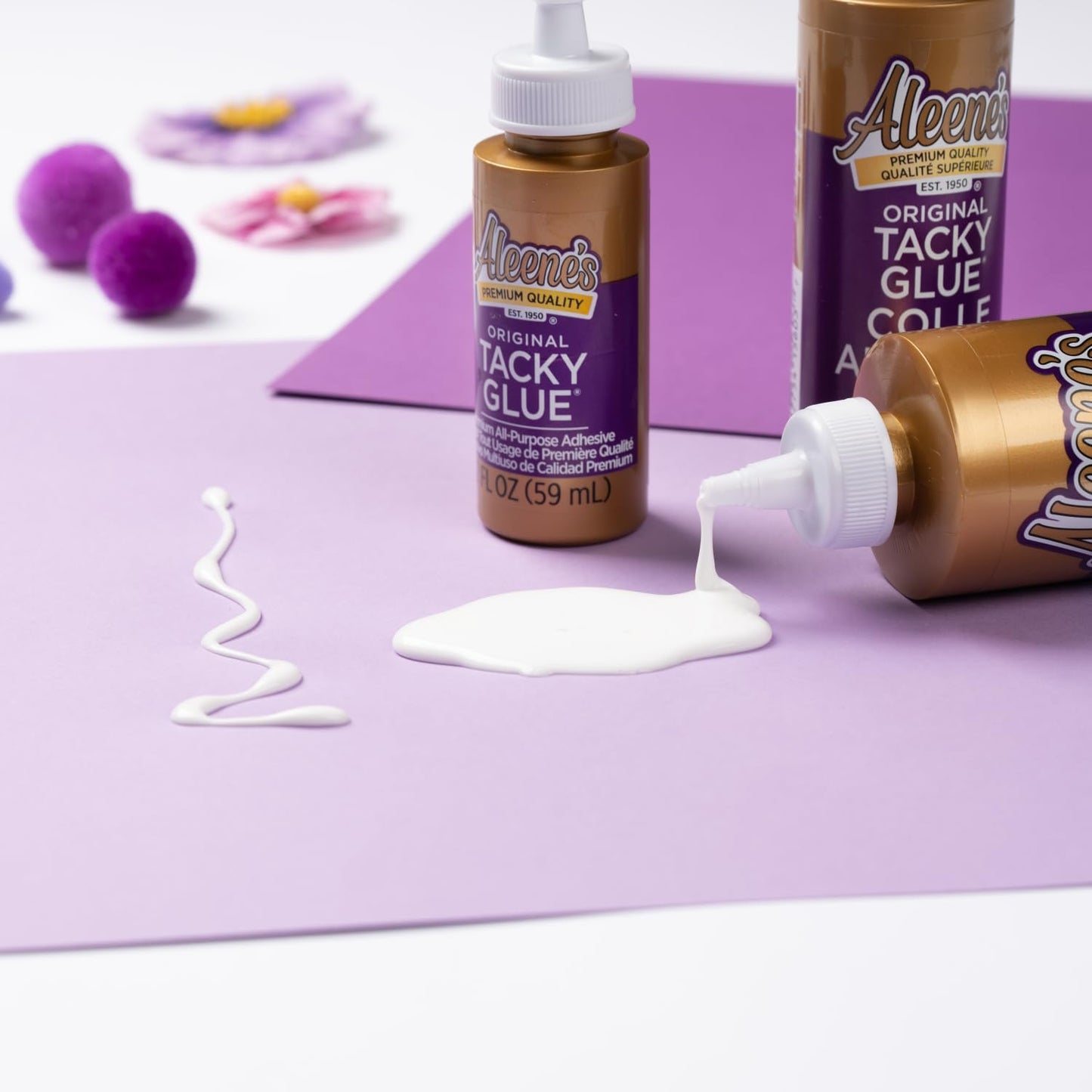 Aleene's 36116 Original Tacky Glue 3 Pack, 8 oz