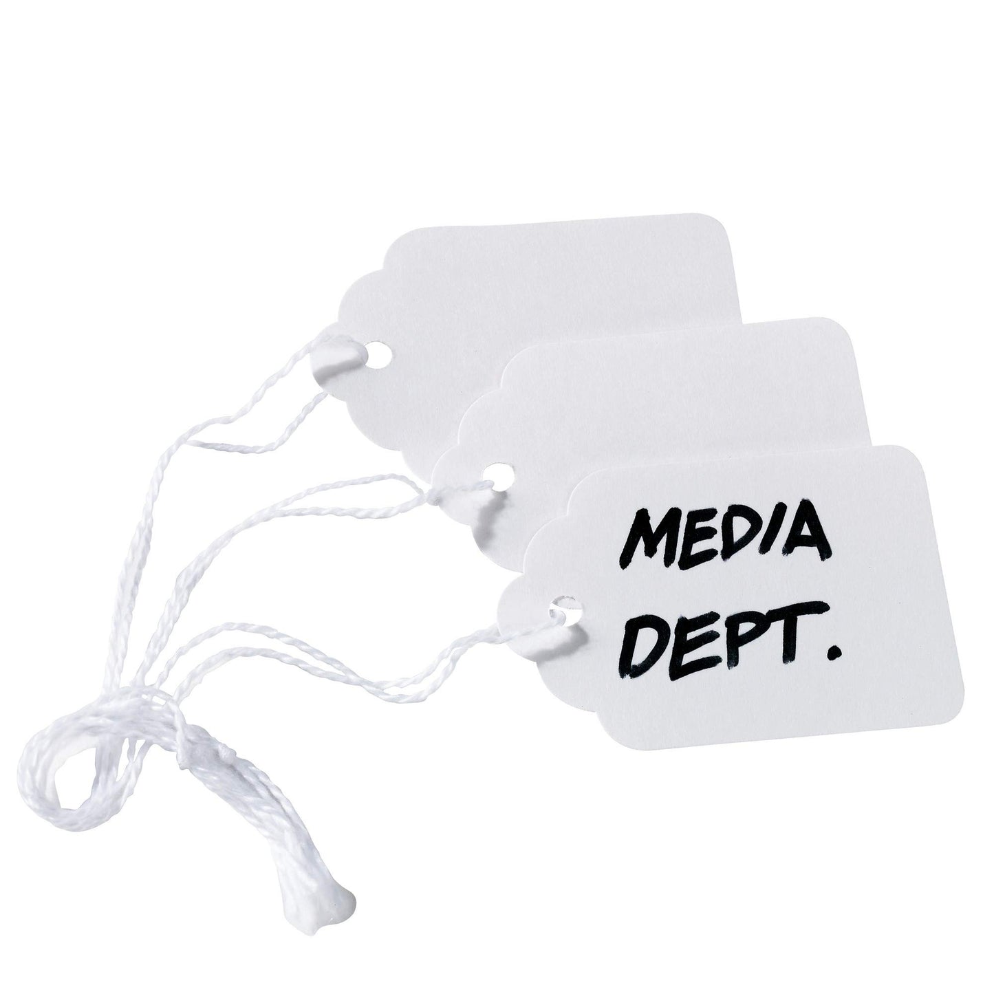 Avery Strung Marking Tags with String, White, Gift Tags with String, (1-3/4" x 1-3/32"), Pack of 1000