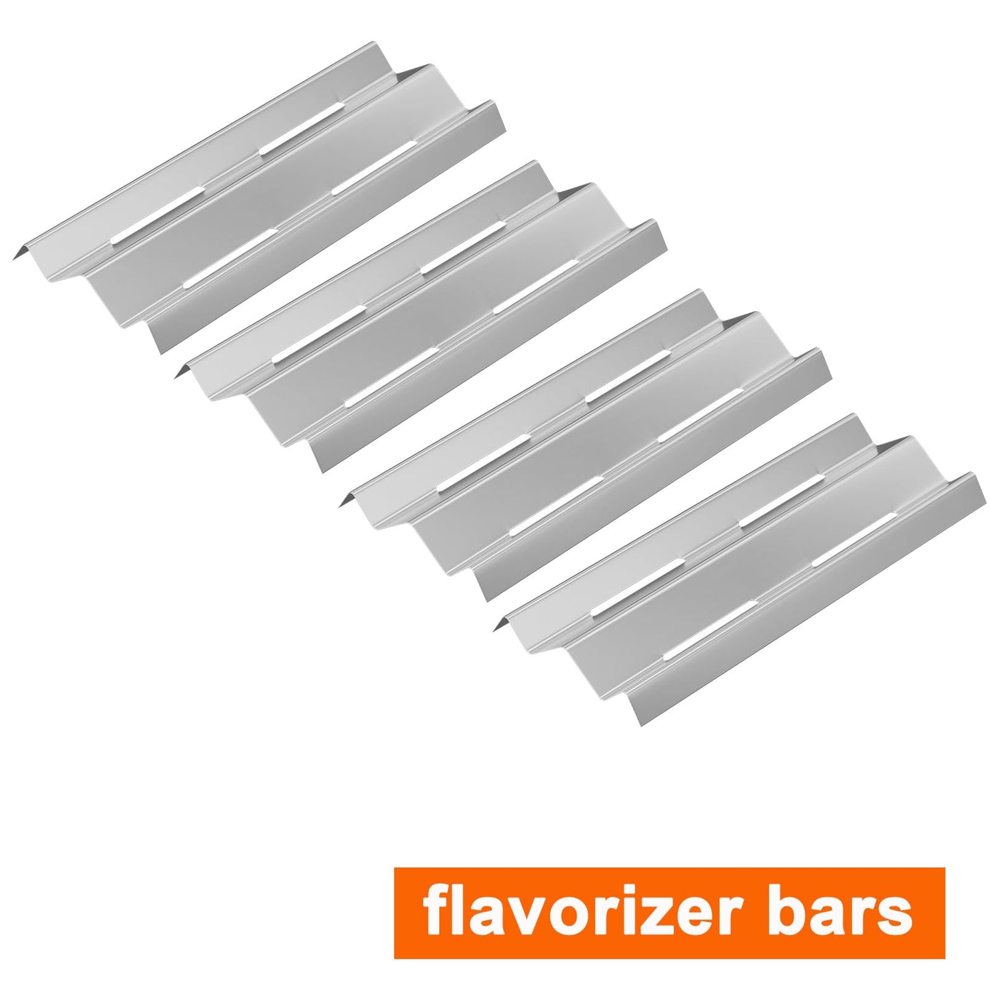 BBQ Future Heat Plate Parts for Napoleon LD32558 LDS32558P 85-3082-4 85-3116-6, Replacement for Napoleon Legend Series 410, 410SB, Small Spaces 325 649, 14 9/16 x 6, 4 Pack
