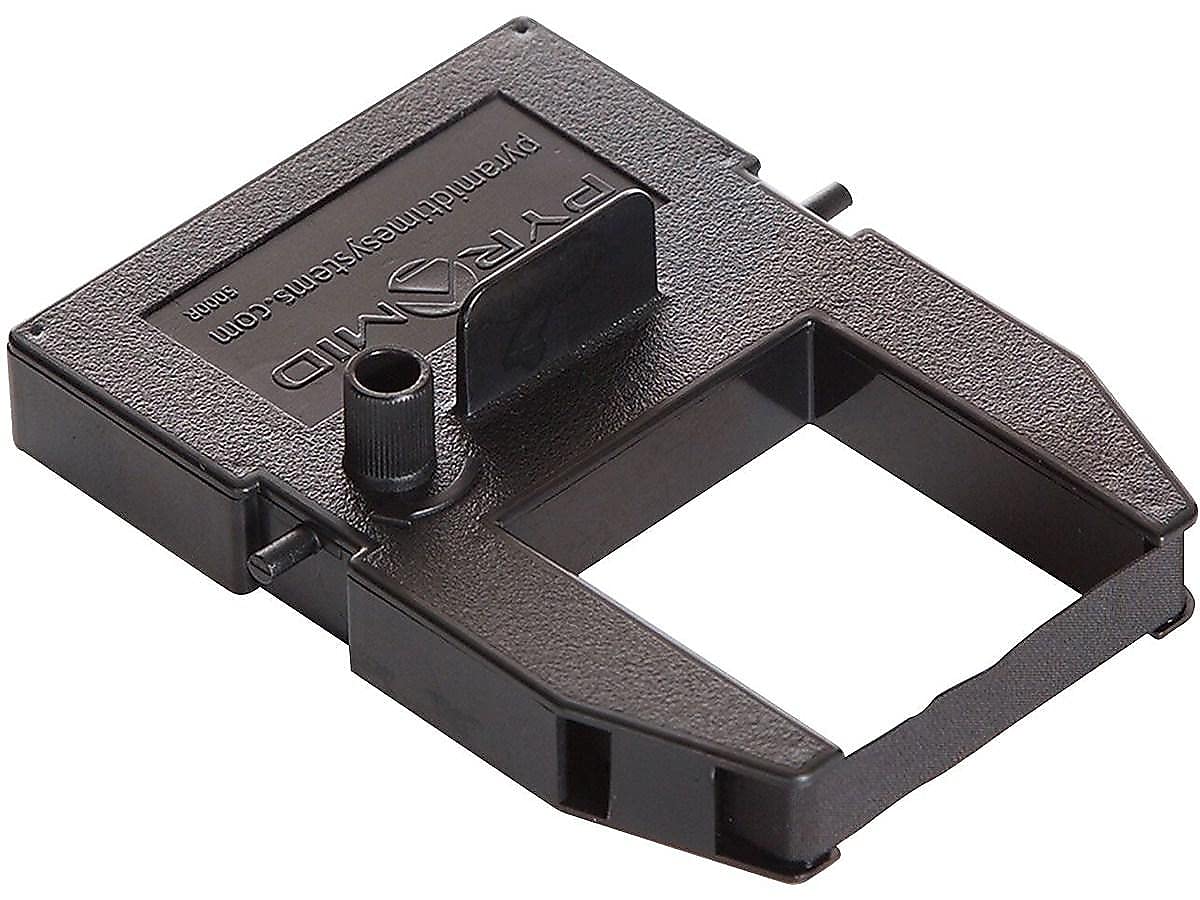 Pyramid Time Systems - Genuine and Authentic Time Clock Replacement Ribbon [5000R] Compatible with Pyramid Models 3500ss, 3550ss, 3600ss, 4000Pro, 5000, 5000HD Time Clock - Black Ink Ribbon Cartridge