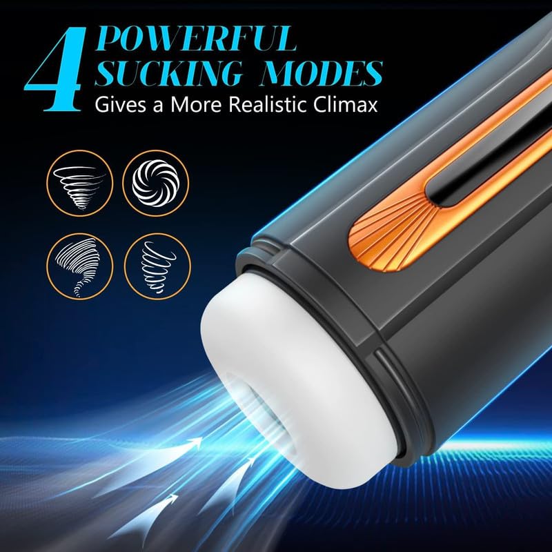 Male masturbators,Toy with Powerful Thrusting Rotating Modes for Stimulation,Electric Pocket Men's Hoodies GAE67