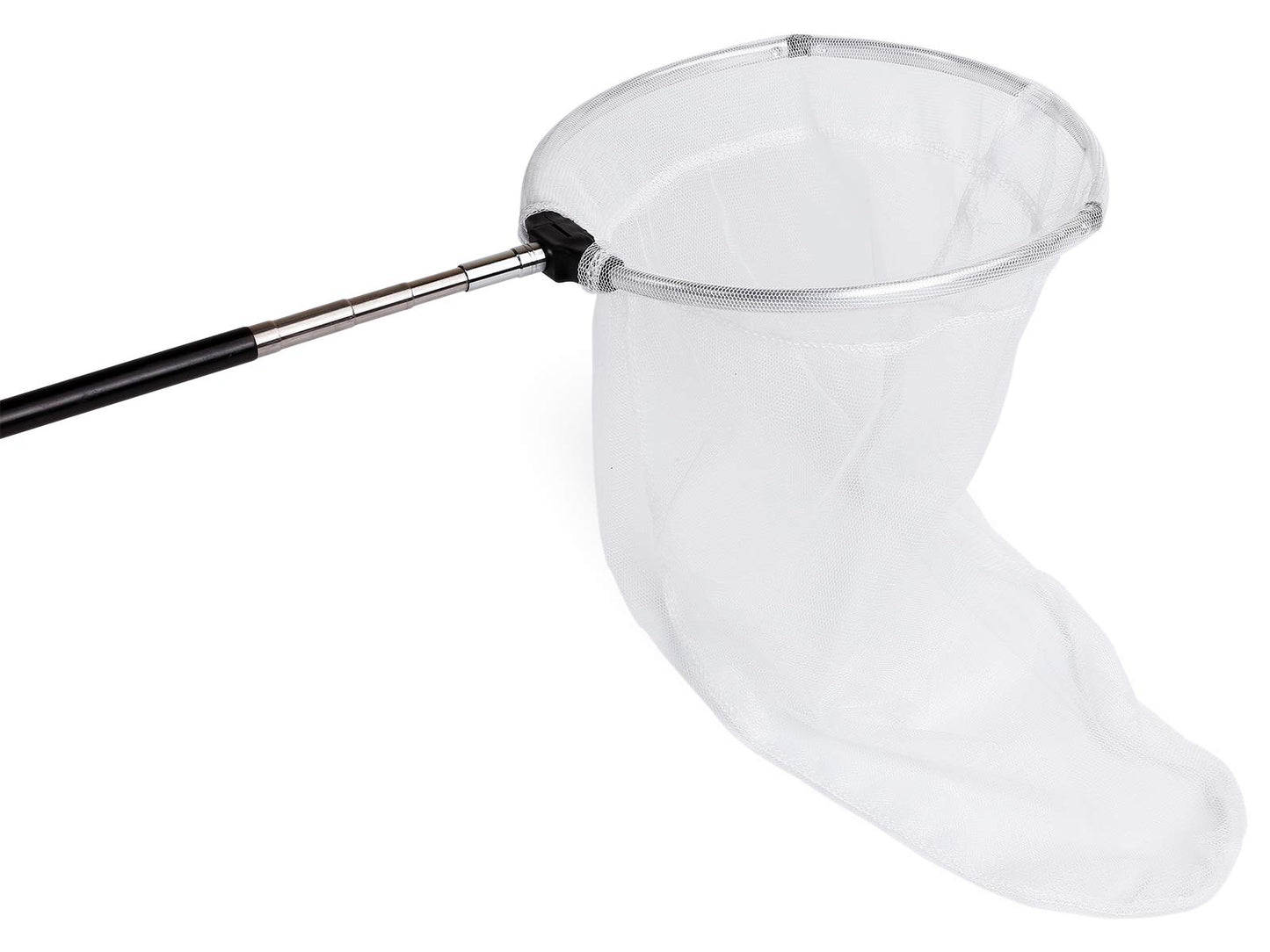 (25cm Ring, 120cm Handle) - RESTCLOUD Insect and Butterfly Net with 25cm Ring, Handle Extends to 120cm