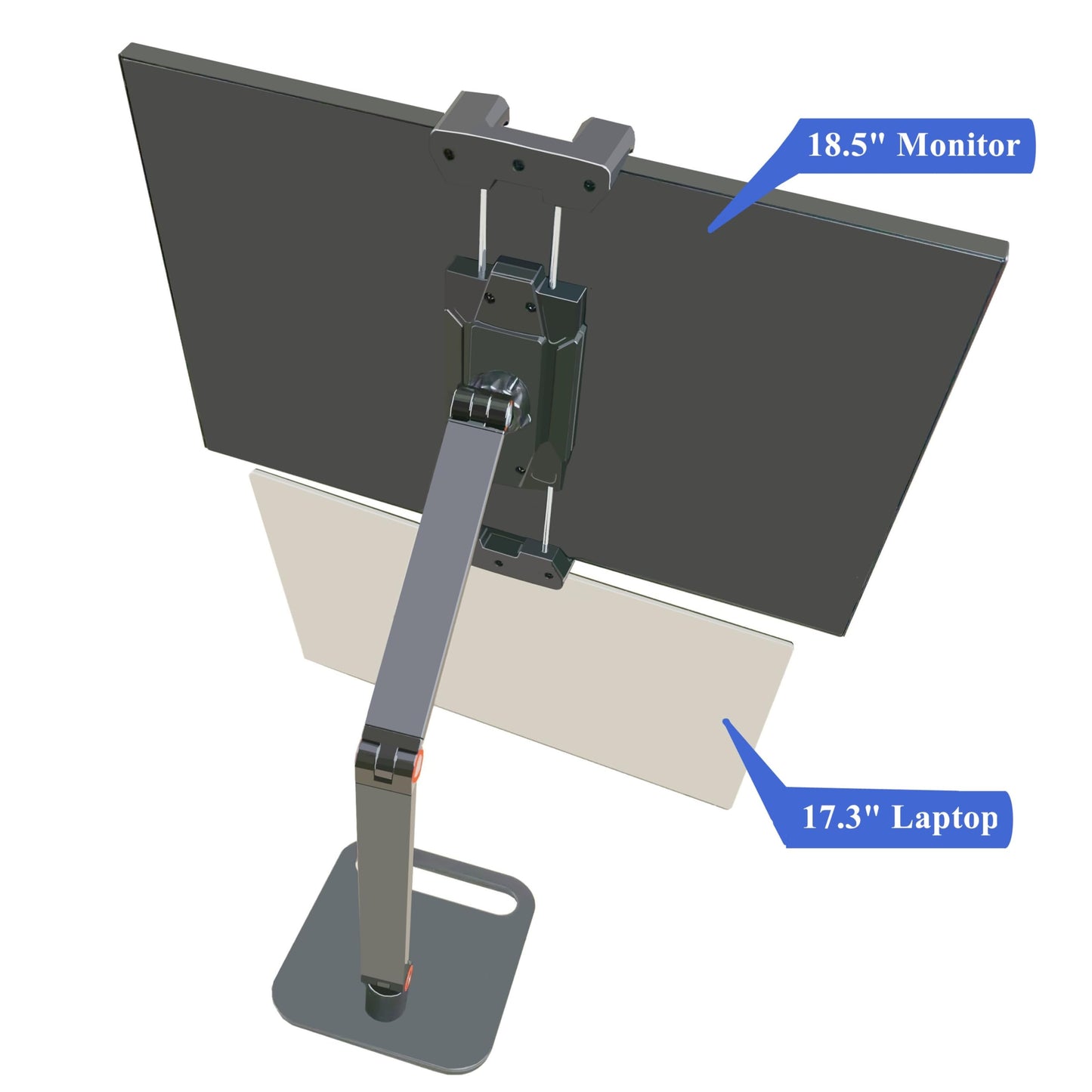 WYSXEBWZ Portable Monitor Holder for 7-18.5 Inch Screen Desktop Expandable Monitor Stand 13 inch Tablet Stand